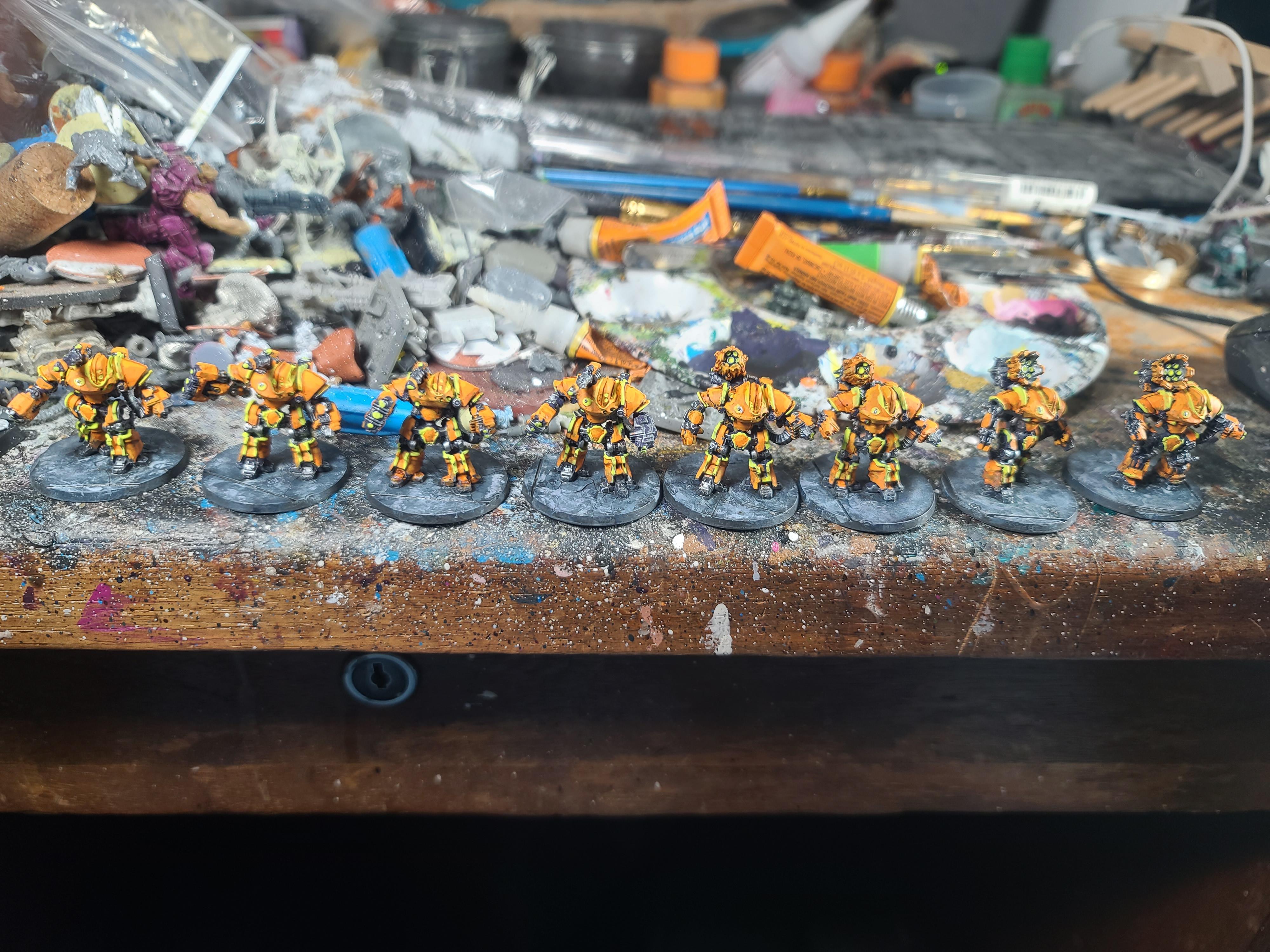 8mm, Automata, Games Workshop, Legions Imperialis, Mechanicum, Thanatar