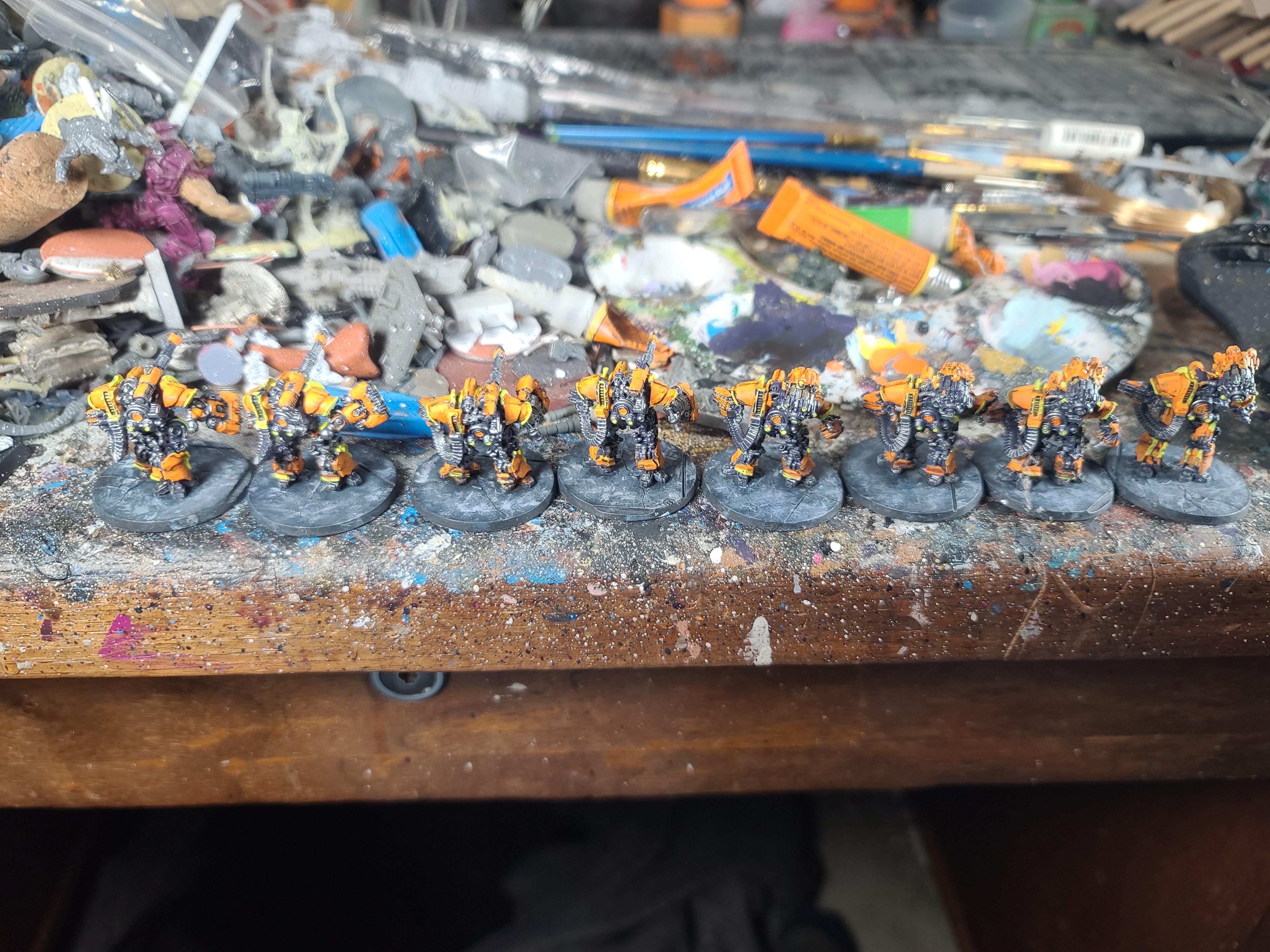 8mm, Automata, Games Workshop, Legions Imperialis, Mechanicum, Thanatar