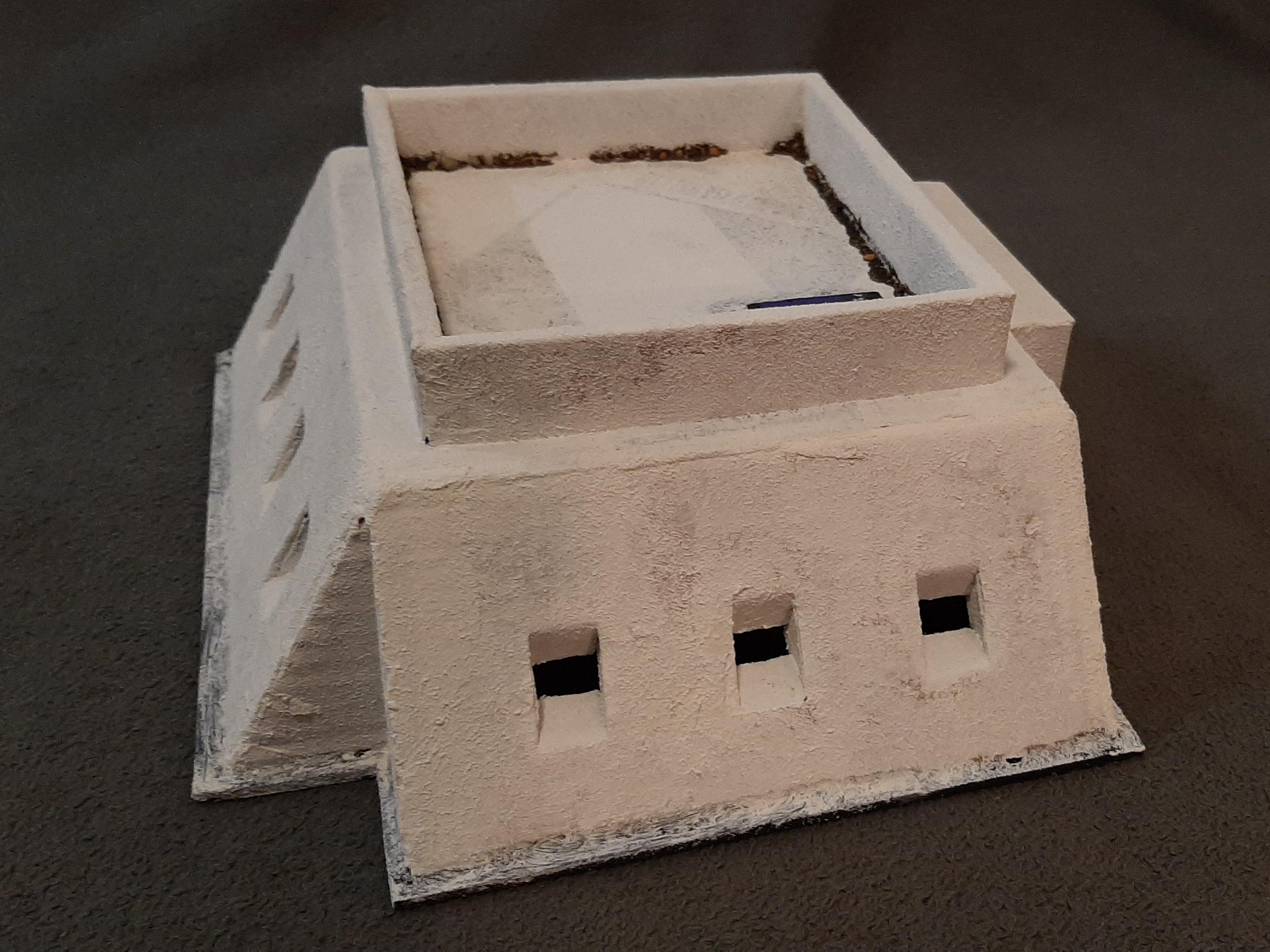 40.000, Bunker, Conversion, Custom, Homemade, Imperial, Pieces, Scratch Build, Tabletop, Terrain, Warhammer 40,000, Warhammer Fantasy