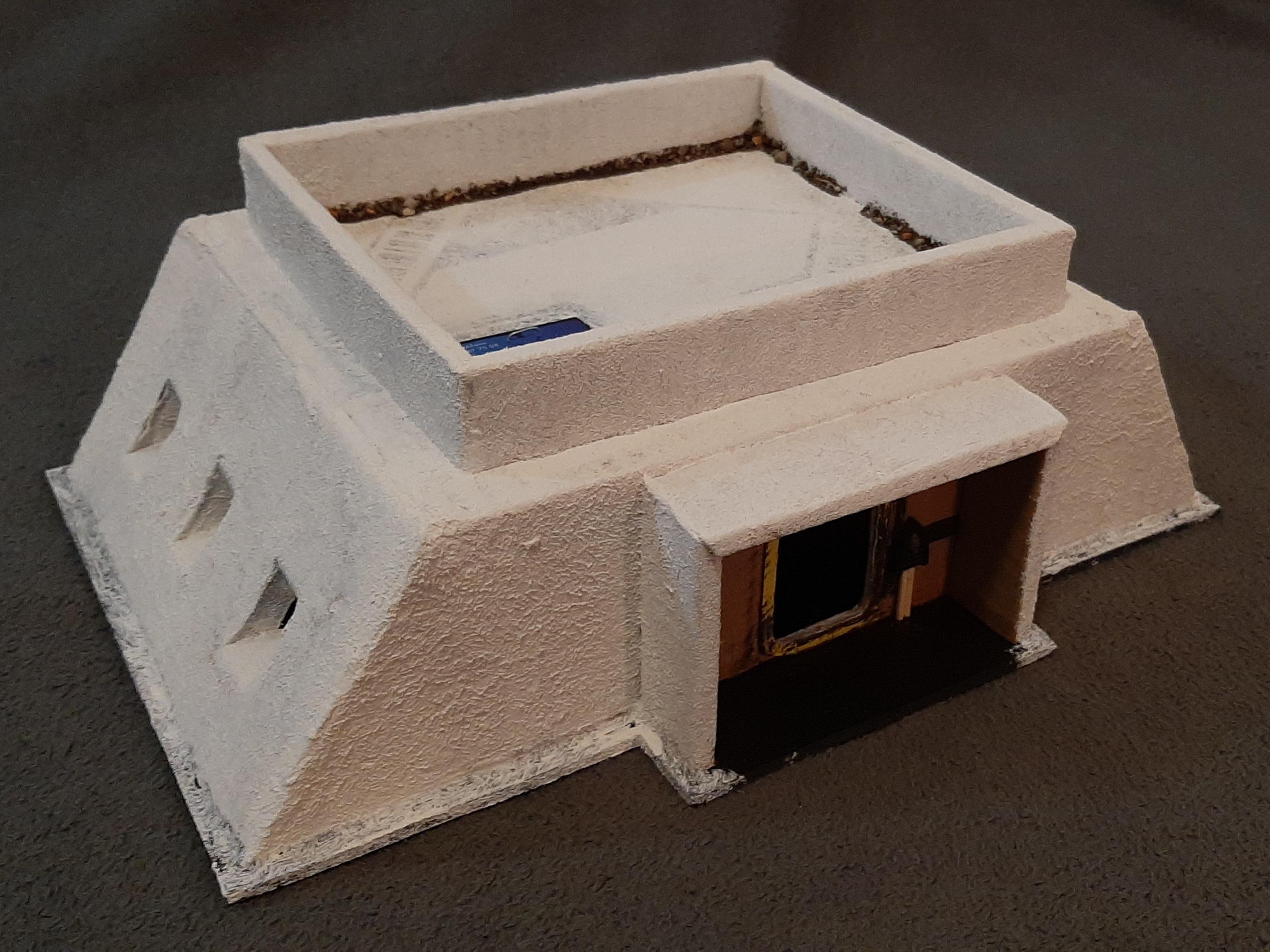 40.000, Bunker, Conversion, Custom, Homemade, Imperial, Pieces, Scratch Build, Tabletop, Terrain, Warhammer 40,000, Warhammer Fantasy