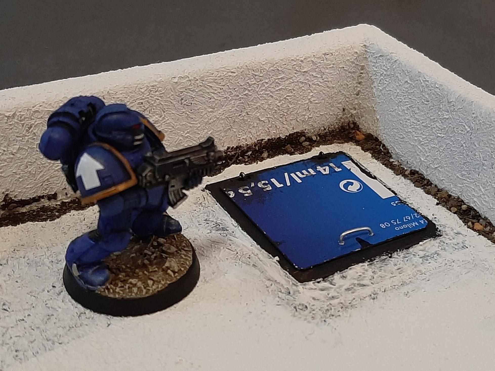 40.000, Access, Bunker, Conversion, Custom, Funtional, Hatch, Homemade, Imperial, Pieces, Roof, Scratch Build, Tabletop, Terrain, Warhammer 40,000, Warhammer Fantasy