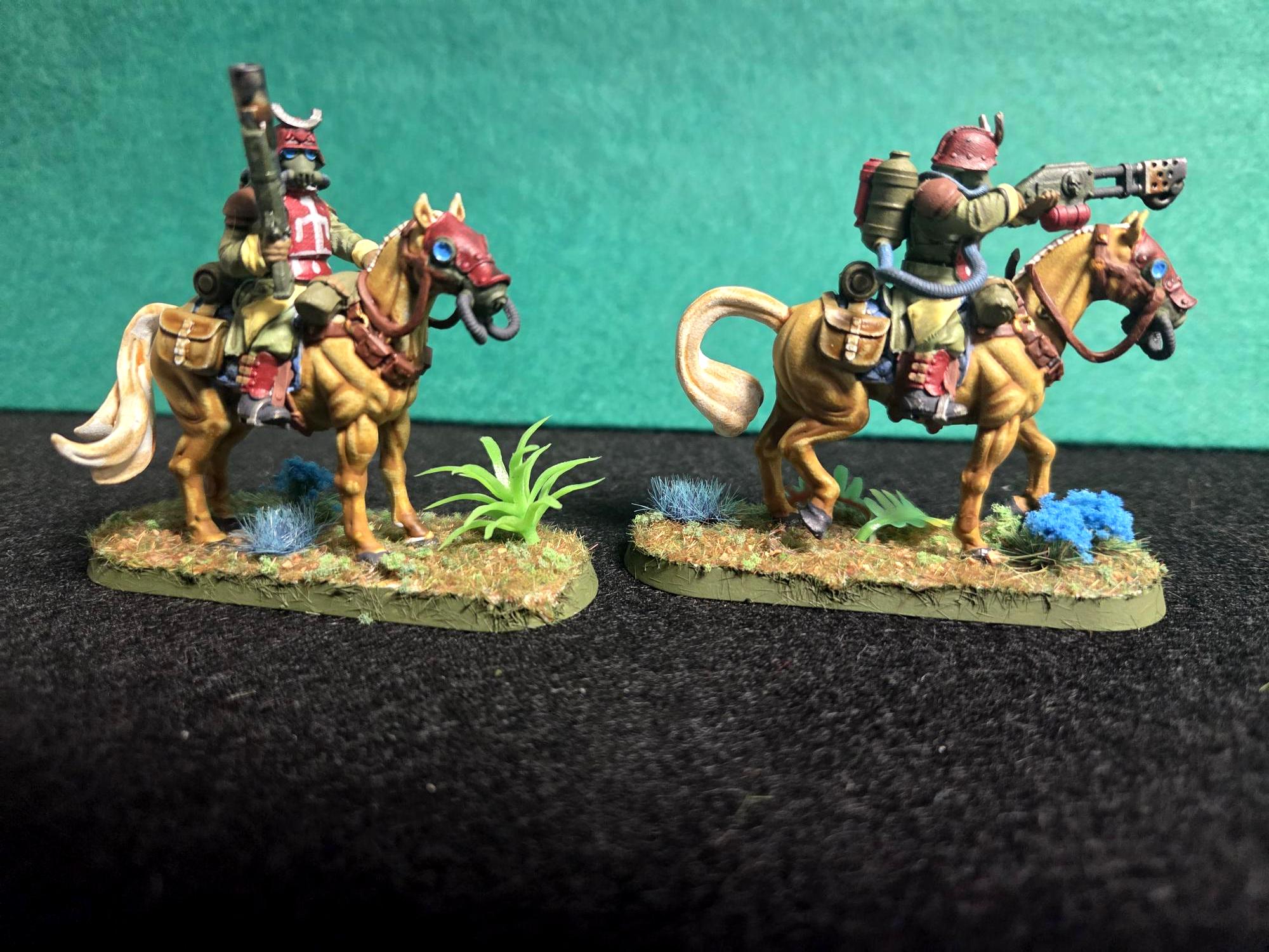 Guard, Imperial, Rough Riders, Samurai, Space