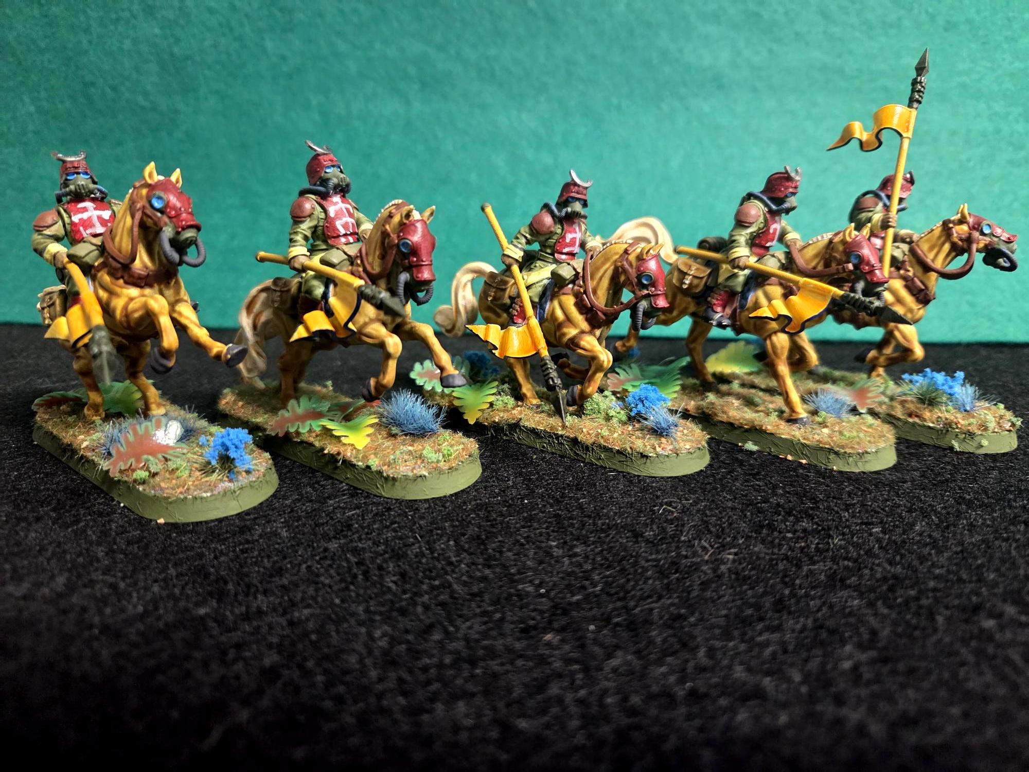 Guard, Imperial, Rough Riders, Samurai, Space