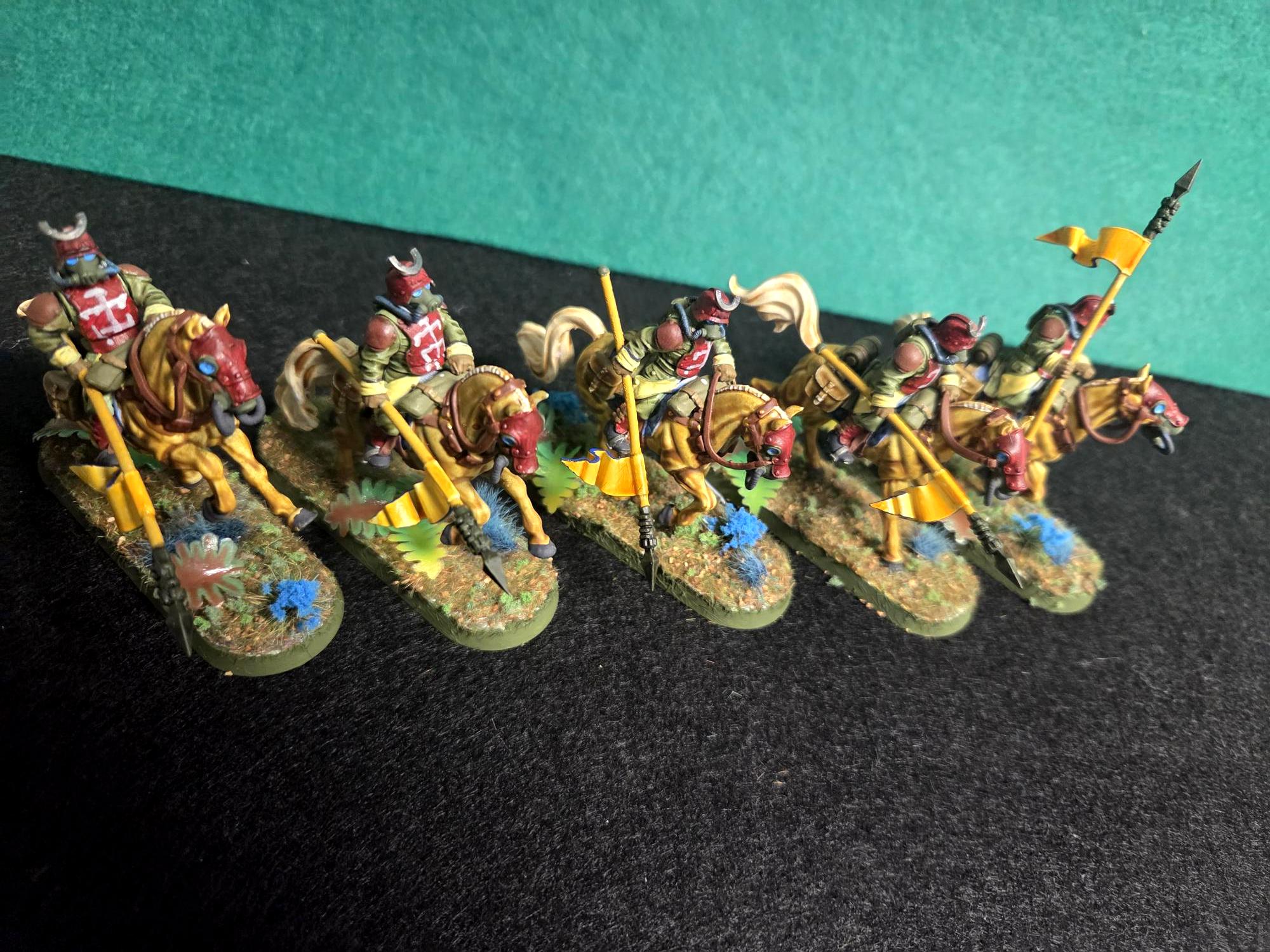 Guard, Imperial, Rough Riders, Samurai, Space