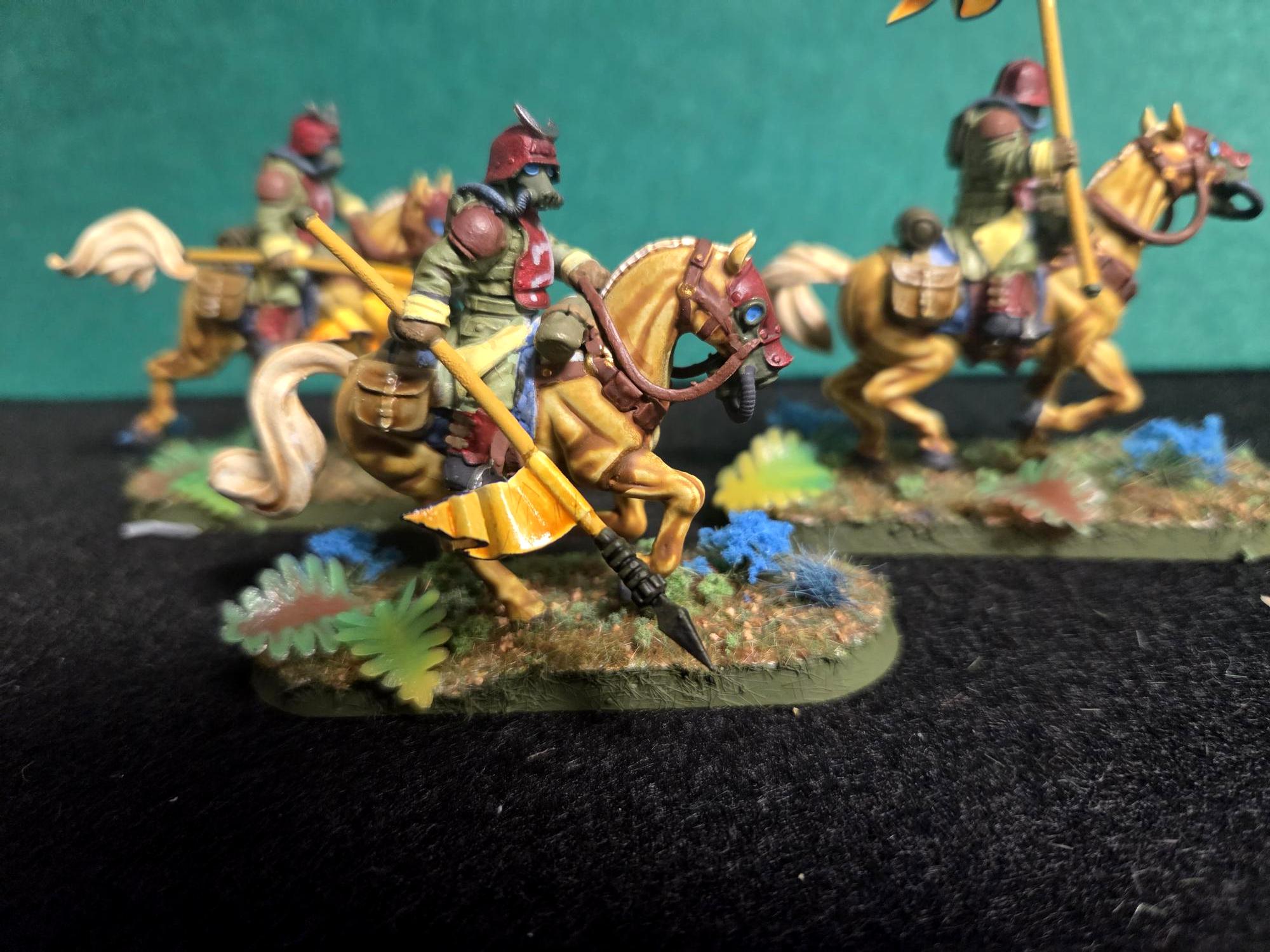 Guard, Imperial, Rough Riders, Samurai, Space