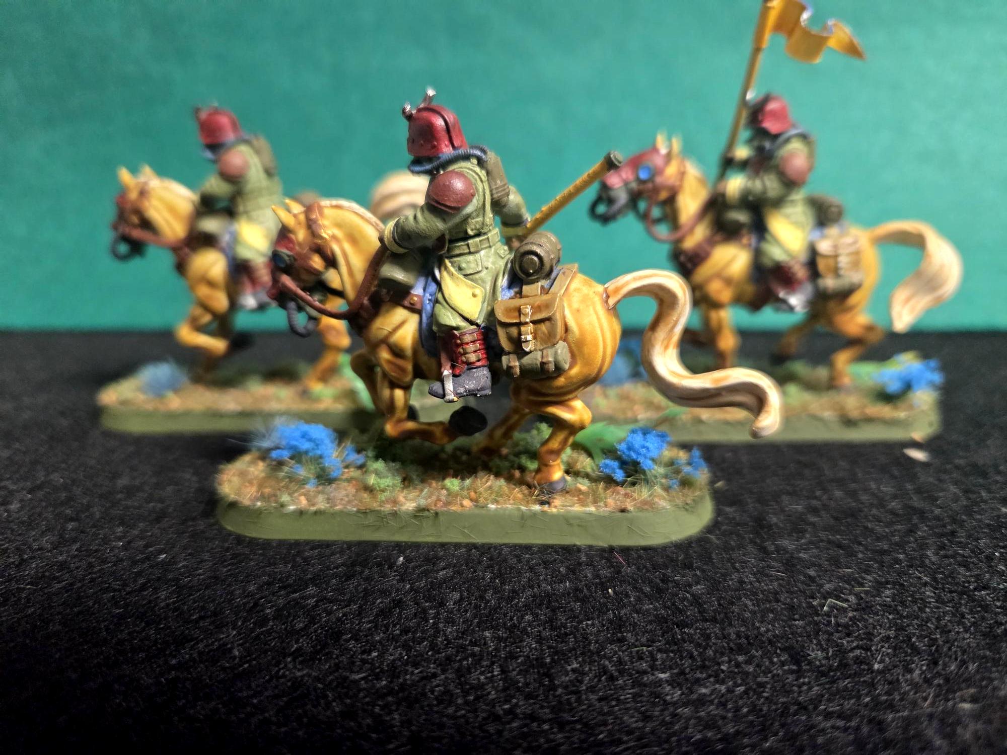 Guard, Imperial, Rough Riders, Samurai, Space