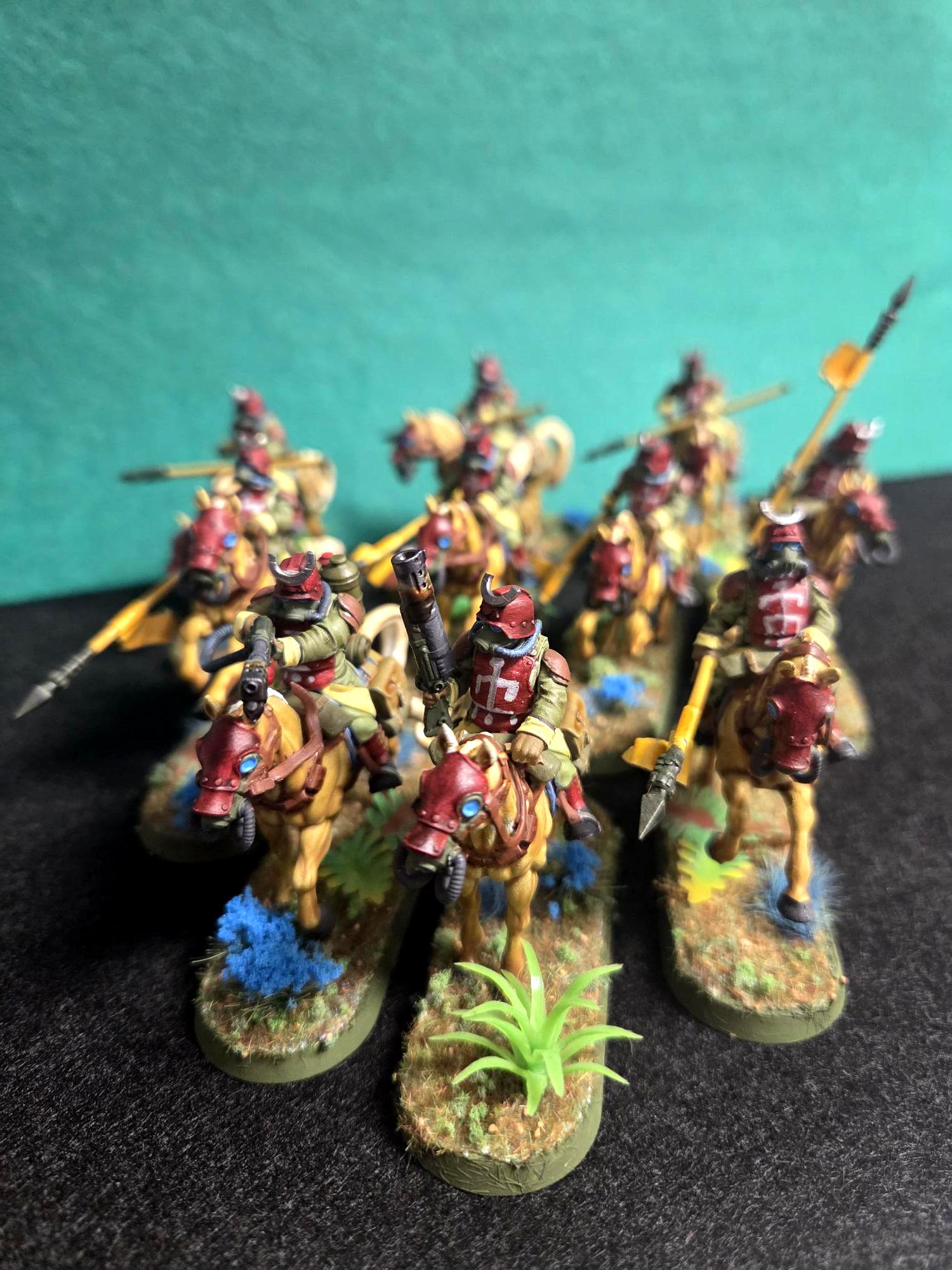 Guard, Imperial, Rough Riders, Samurai, Space