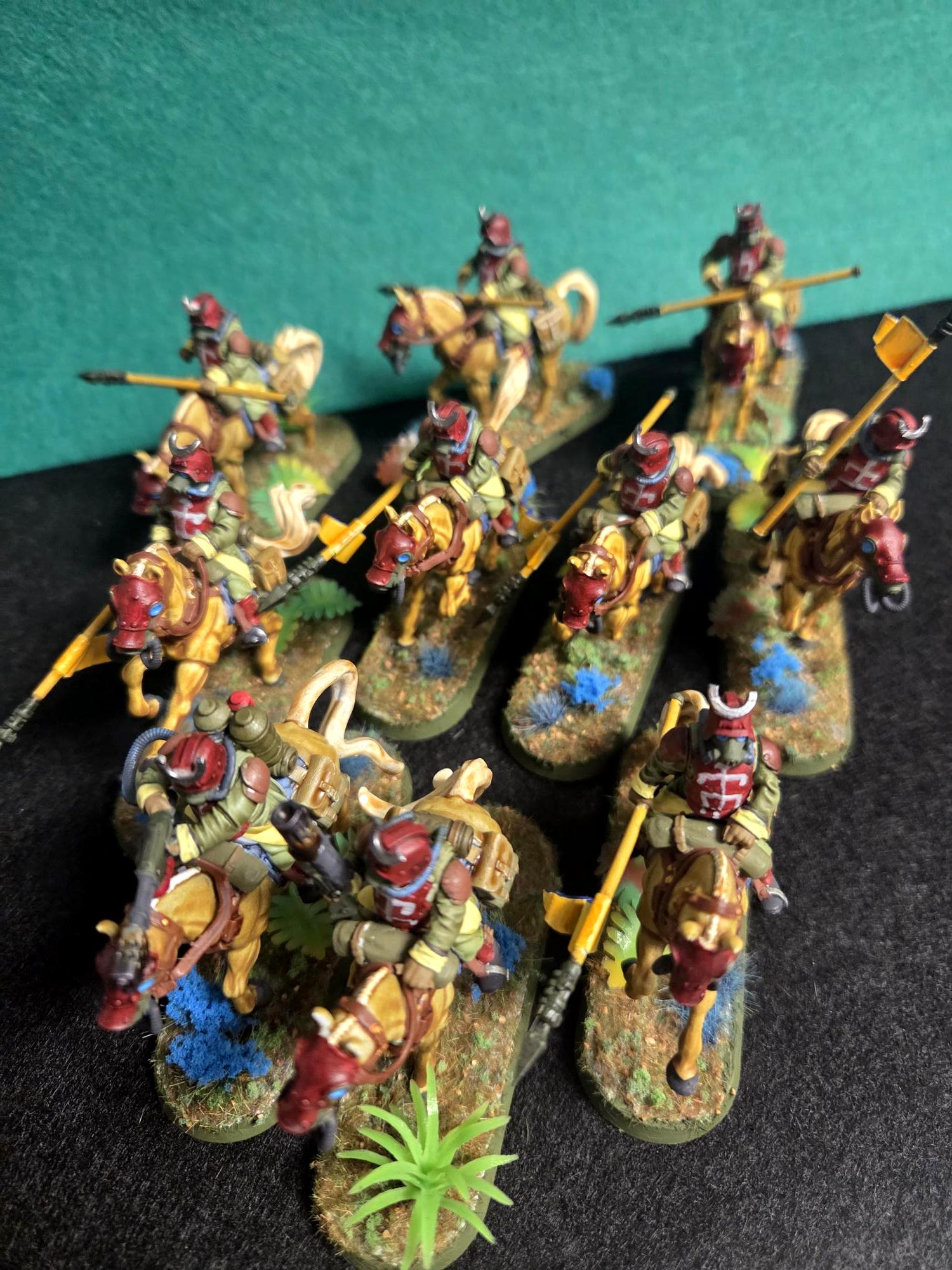 Guard, Imperial, Rough Riders, Samurai, Space