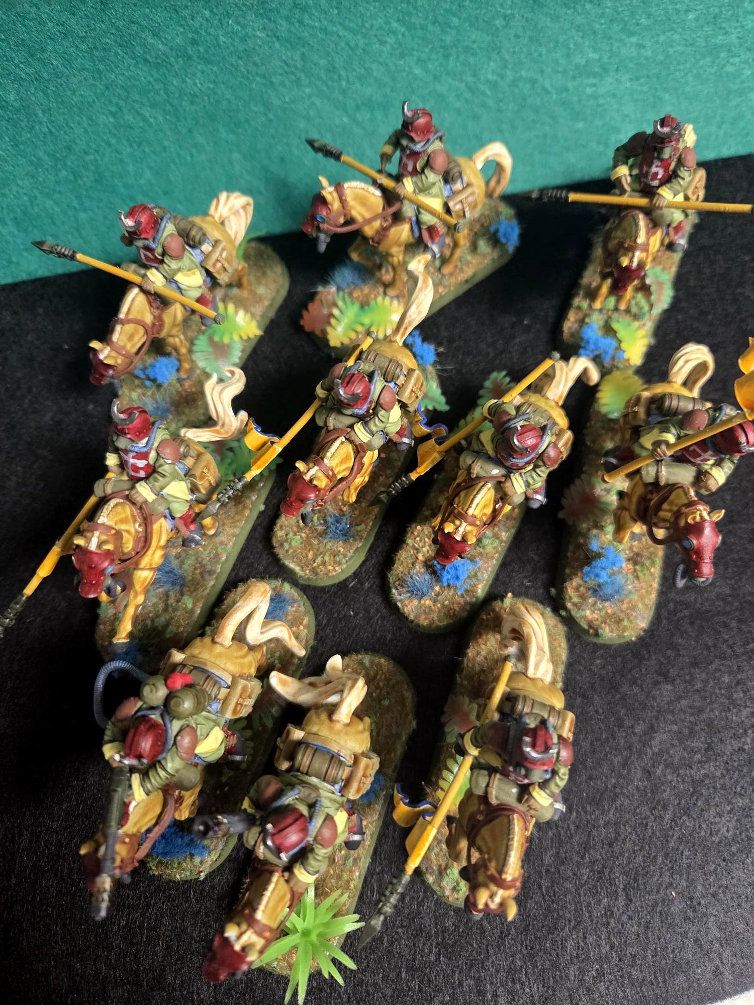 Guard, Imperial, Rough Riders, Samurai, Space