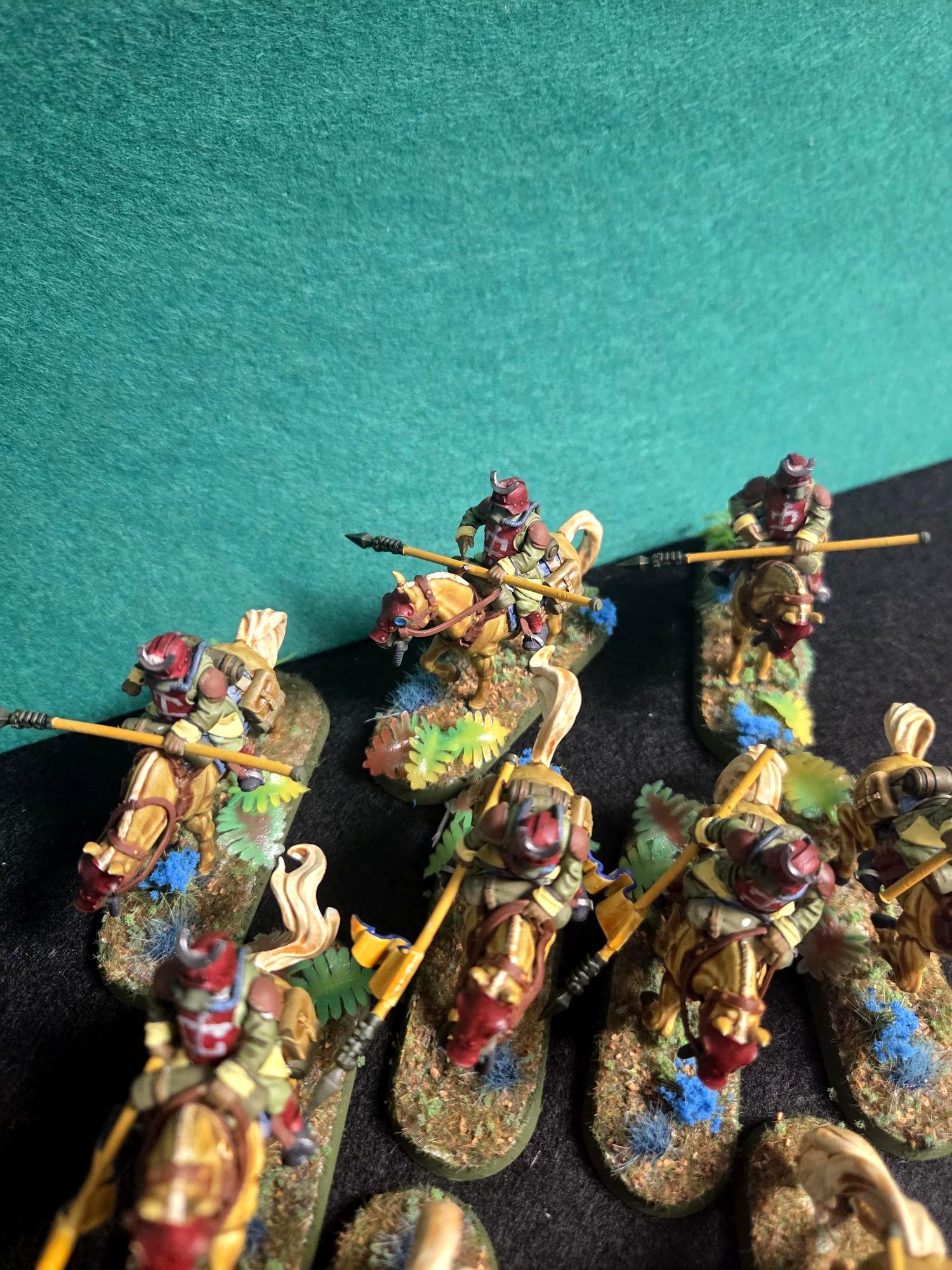 Guard, Imperial, Rough Riders, Samurai, Space