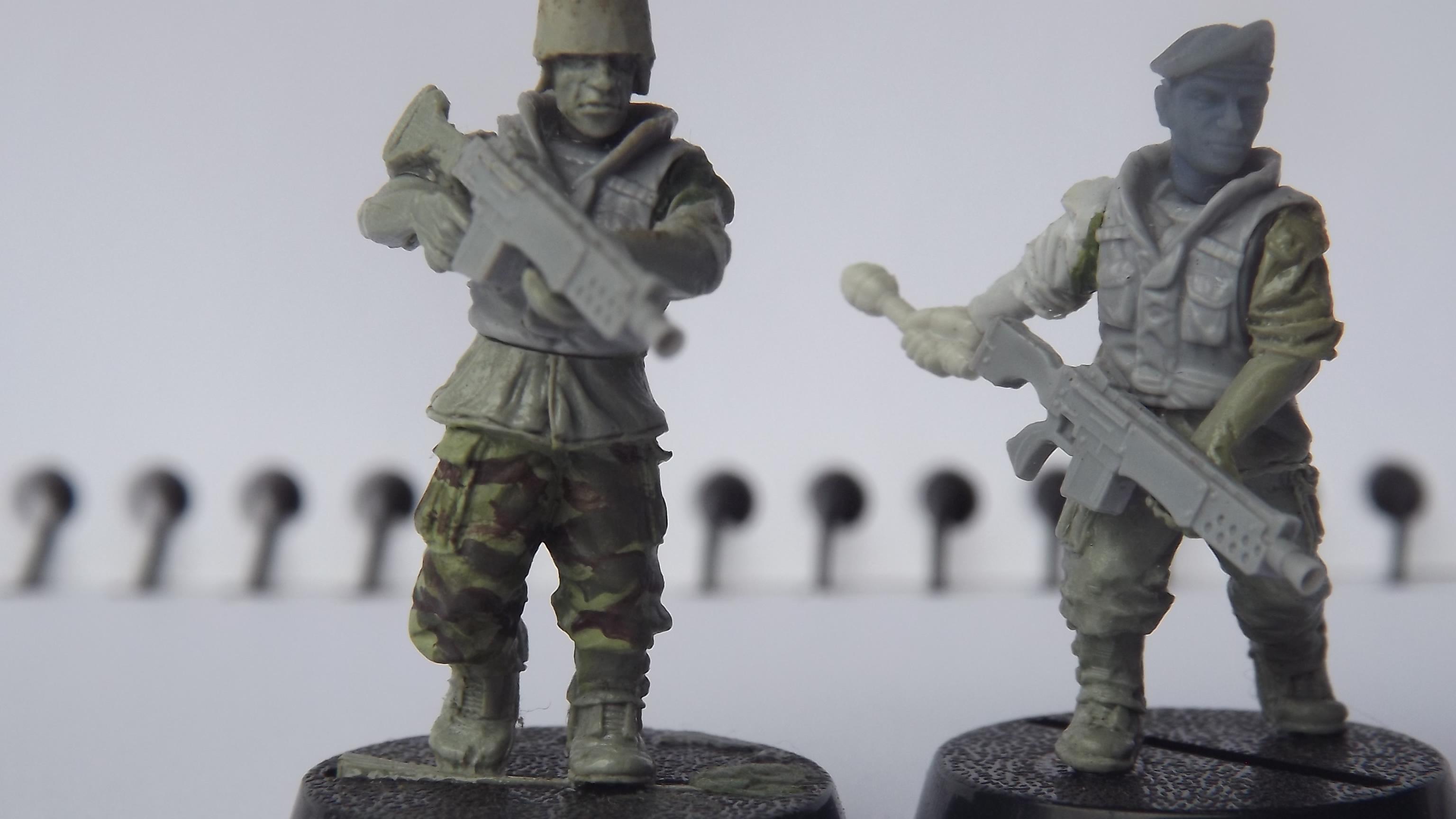 Anvil Industry, Imperial Guard, Mad Robot Minis, Victoria Minitures