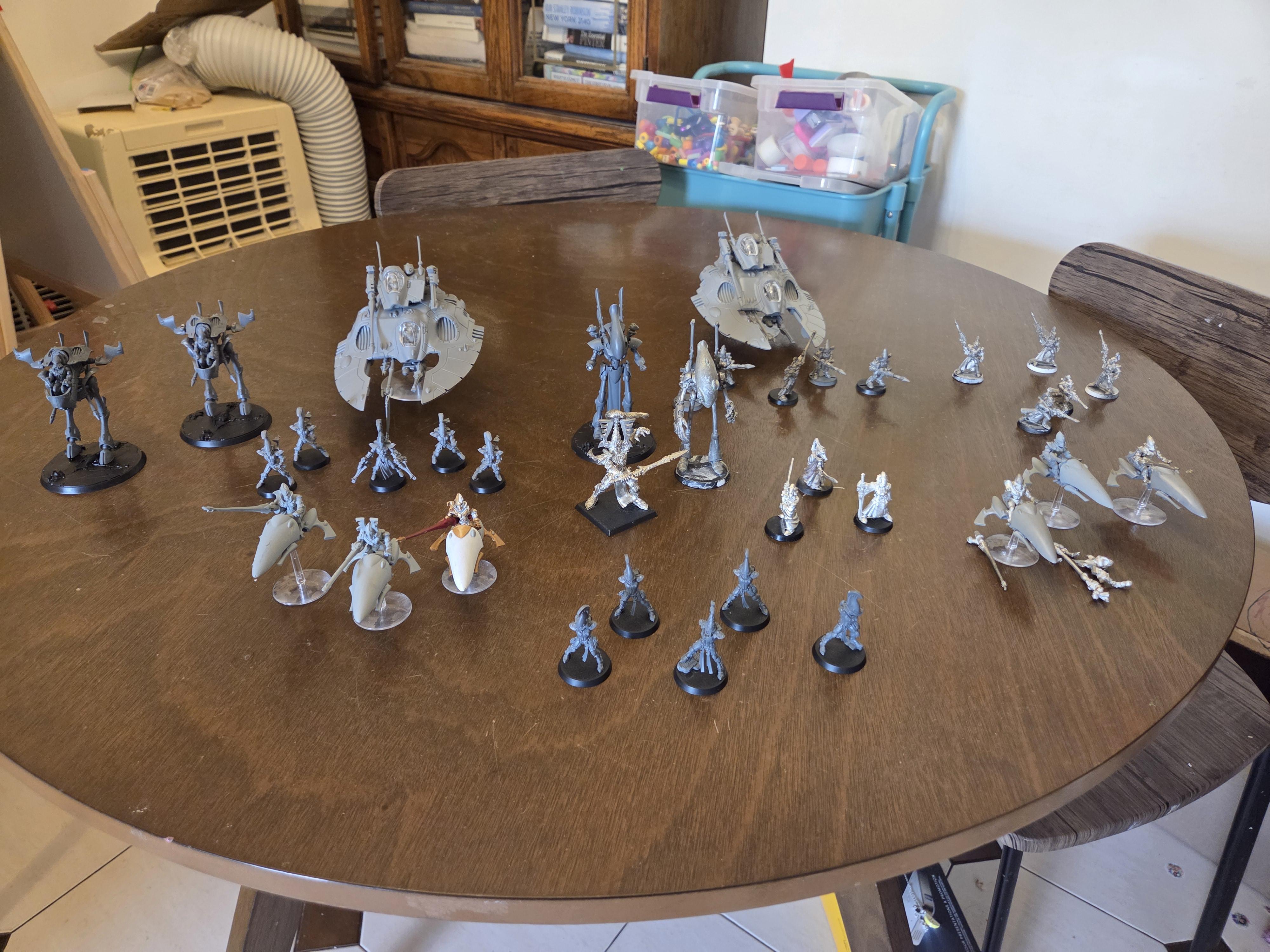 Army, Eldar, Work In Progress