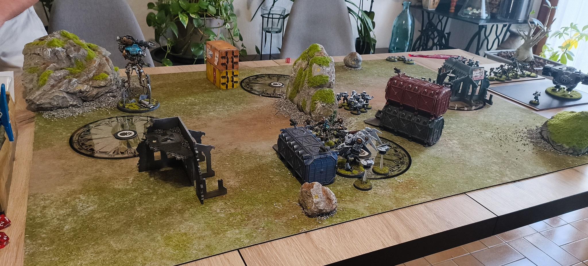 T'au VS necron 1