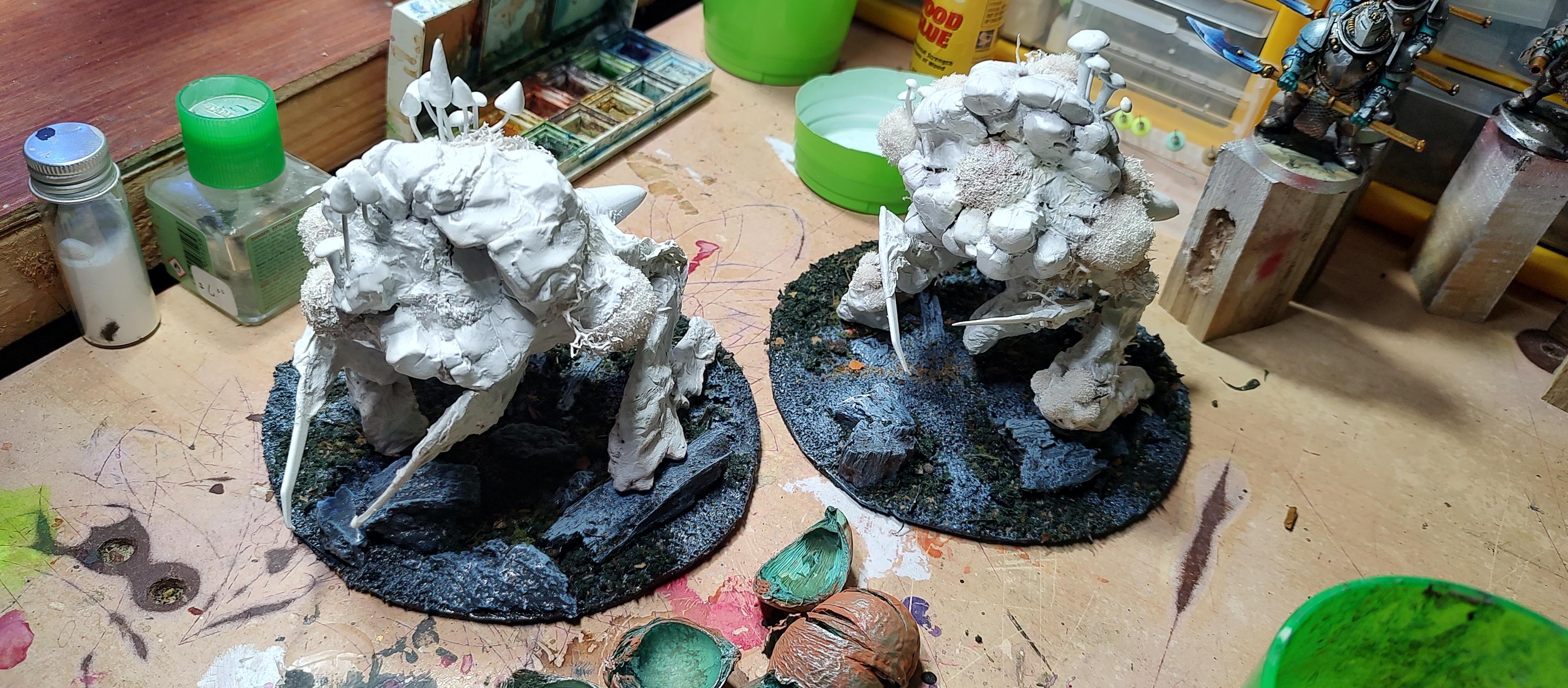 Big Bot Bash, Bill Making Stuff, Fungus, Mushroom, Scratch Build