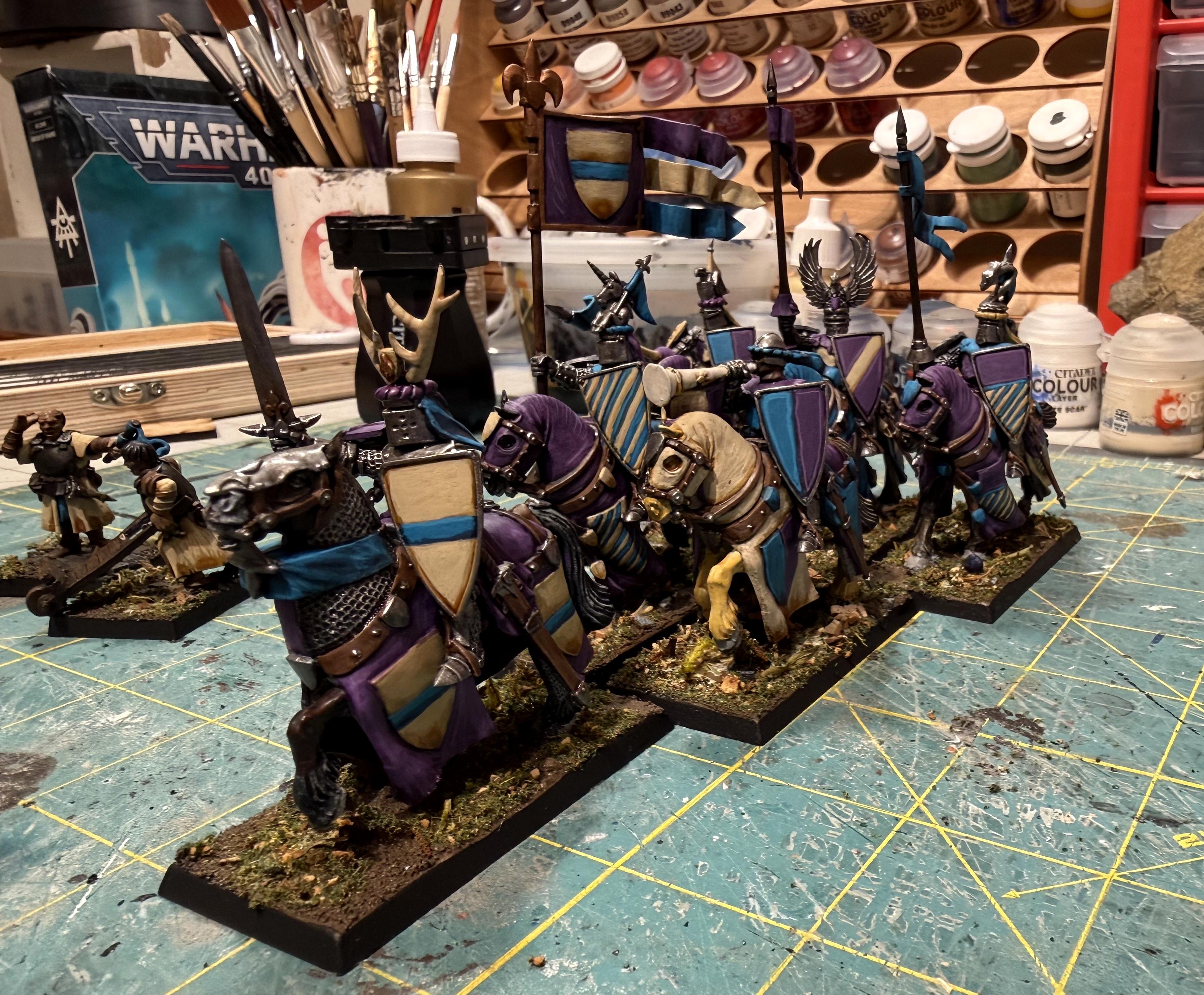 Border Brigands, Bretonnian Exiles, Bretonnians, Conversion, Knights Of The Realm, Peasants