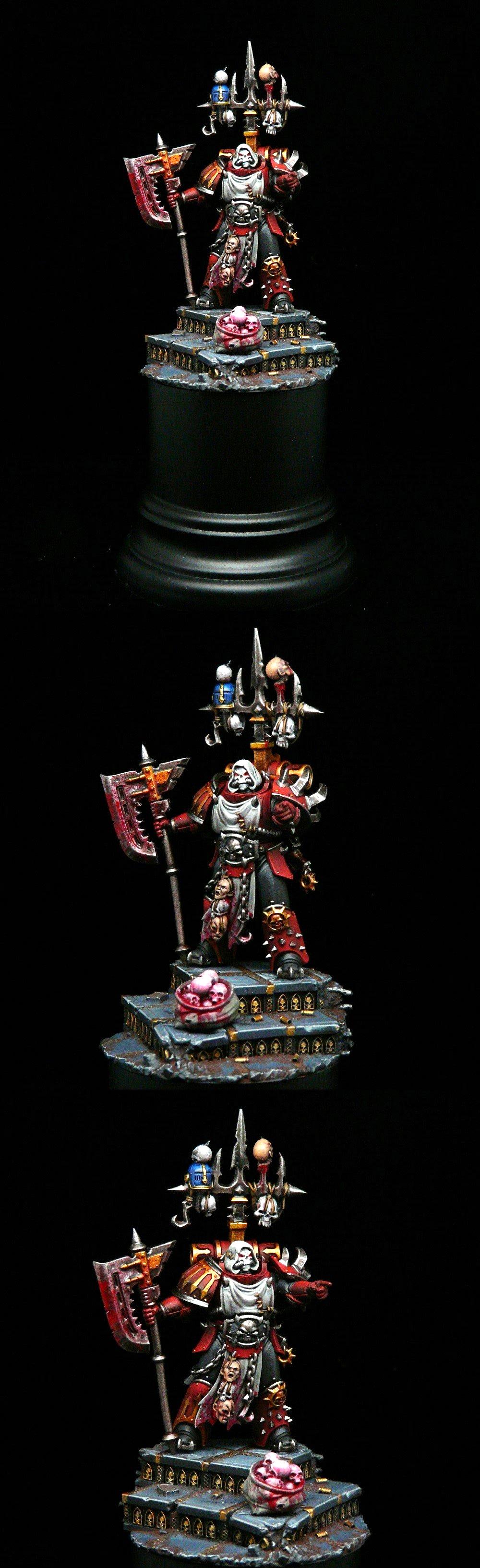 Axe, Chaos Space Marines, Executioner, Headman, Hereticus Astartes, Red Corsairs, Skullraiser