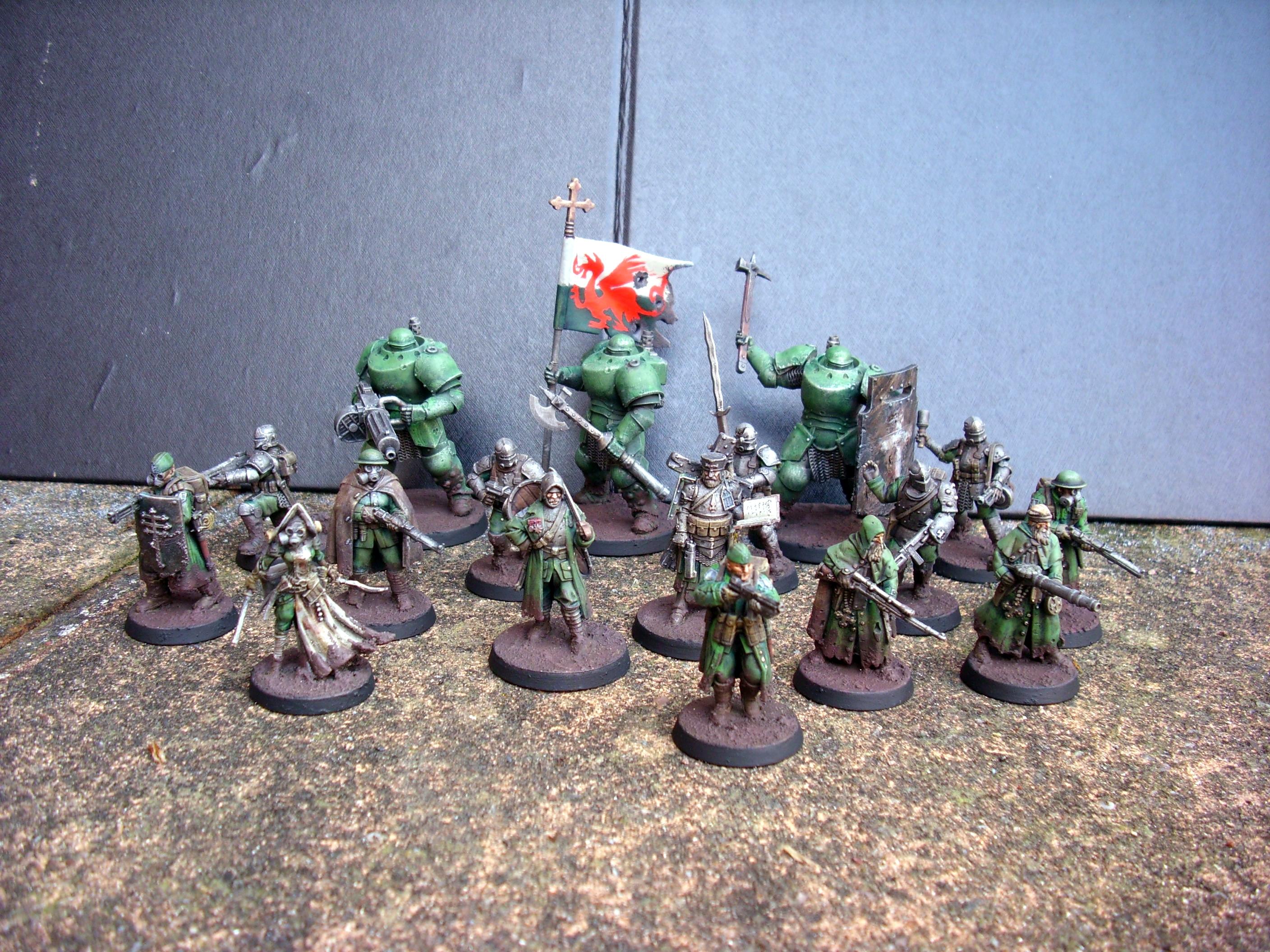 Combat Engineer, Combat Medic, Lietenant, Machanised Heavy Infantry, New Antioch, Rench Cleric, Shock Troopers, Sniper Priests, Trench Crusade, Yeomen