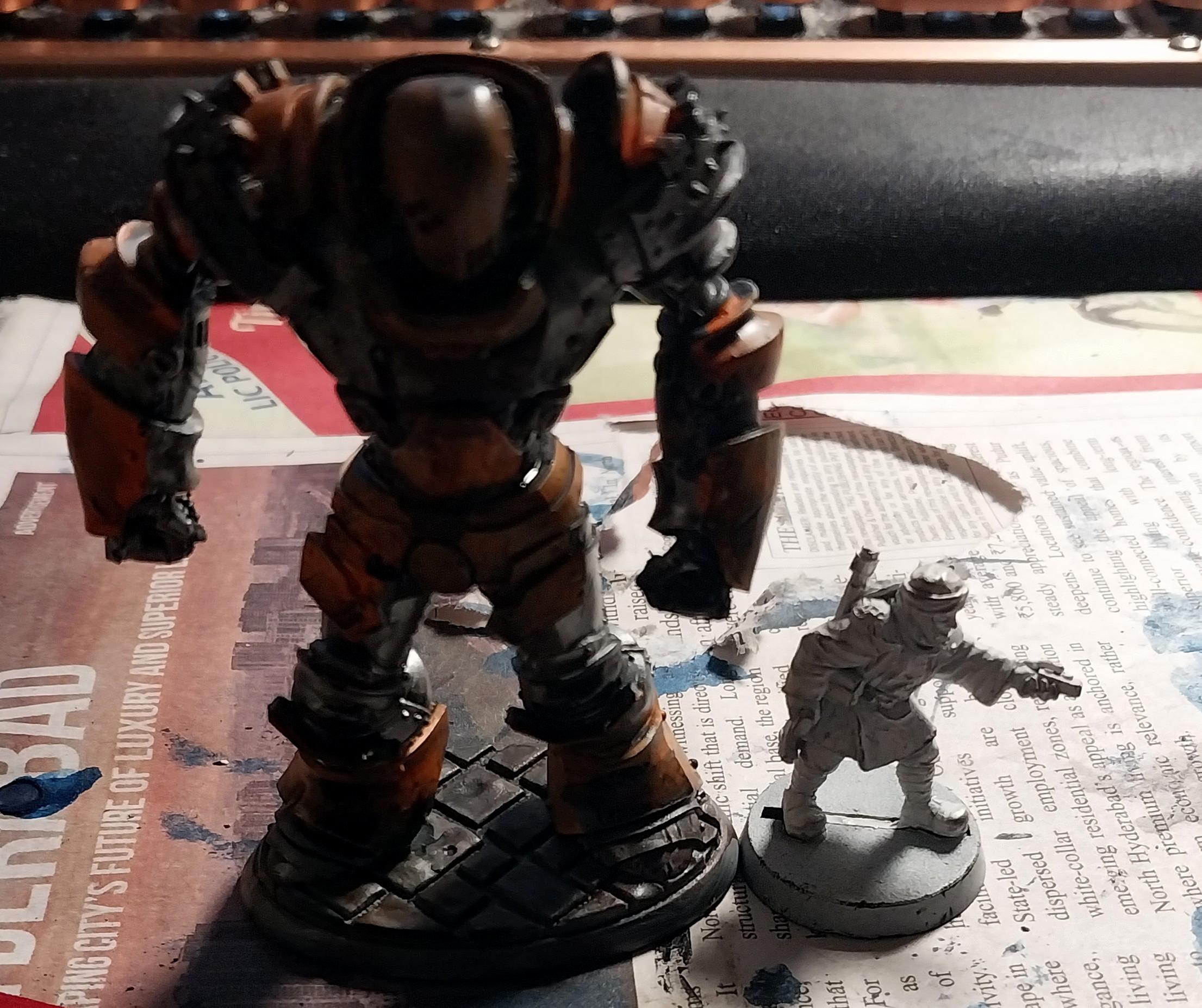 3d Print, Automaton, Golem, Iron Golem, Reaper, Robot, Servitors