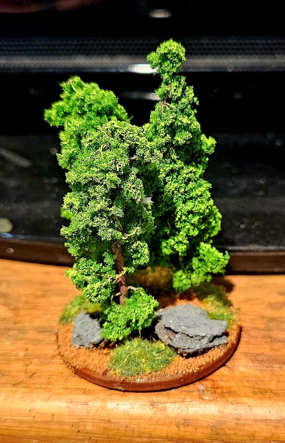 Bushido, Terrain, trees on 50mm base