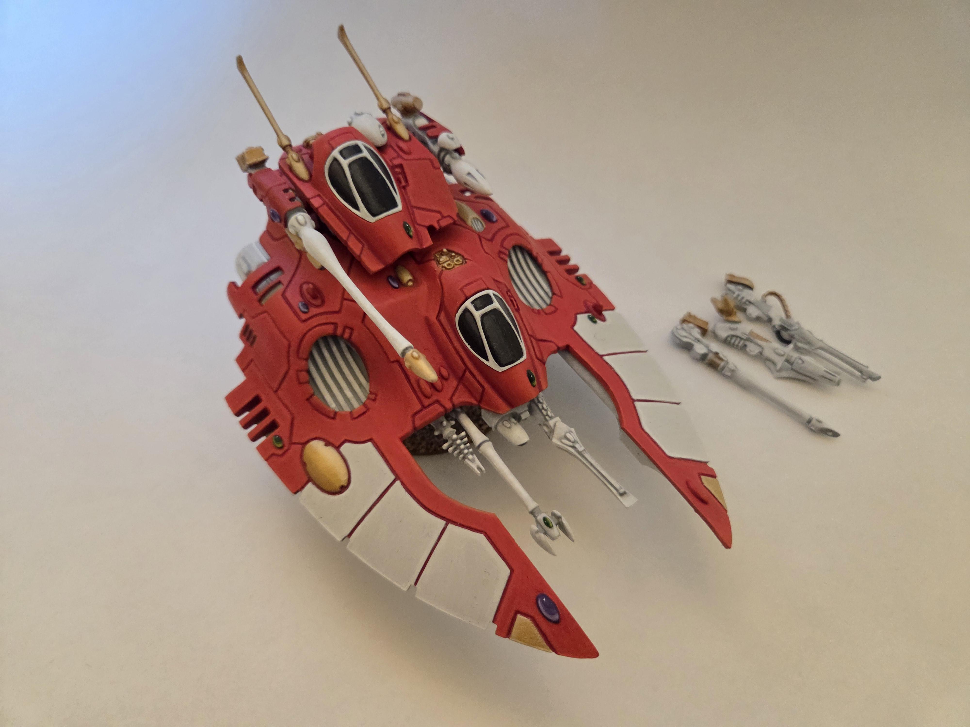 Eldar, Eldar Missile Launcher, Falcon, Grav, Pulse Laser, Tank, Warhammer 40,000