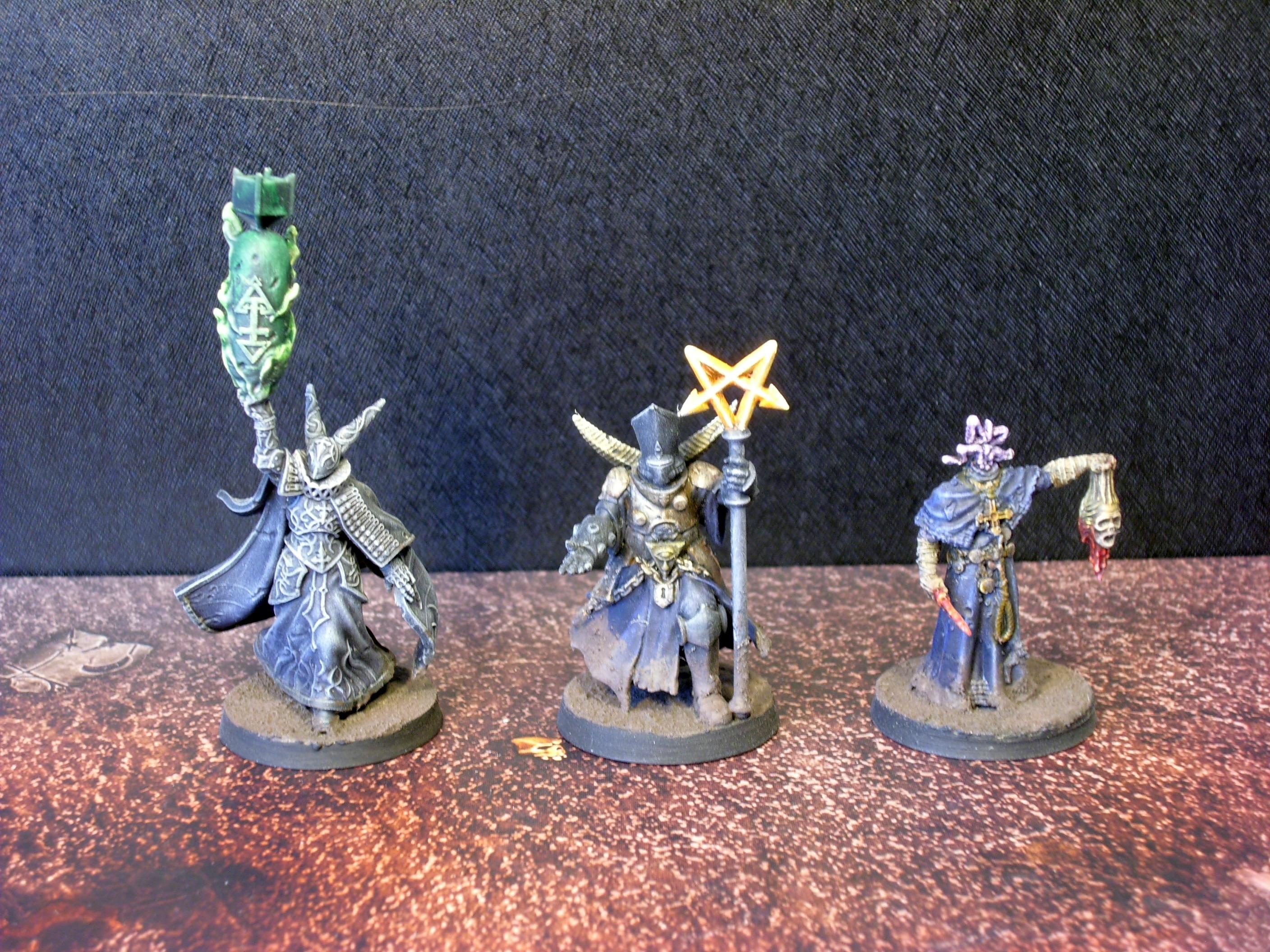 Artillery Witch, Chorister, Heretic Legion, Heretic Priest, Trench Crusade