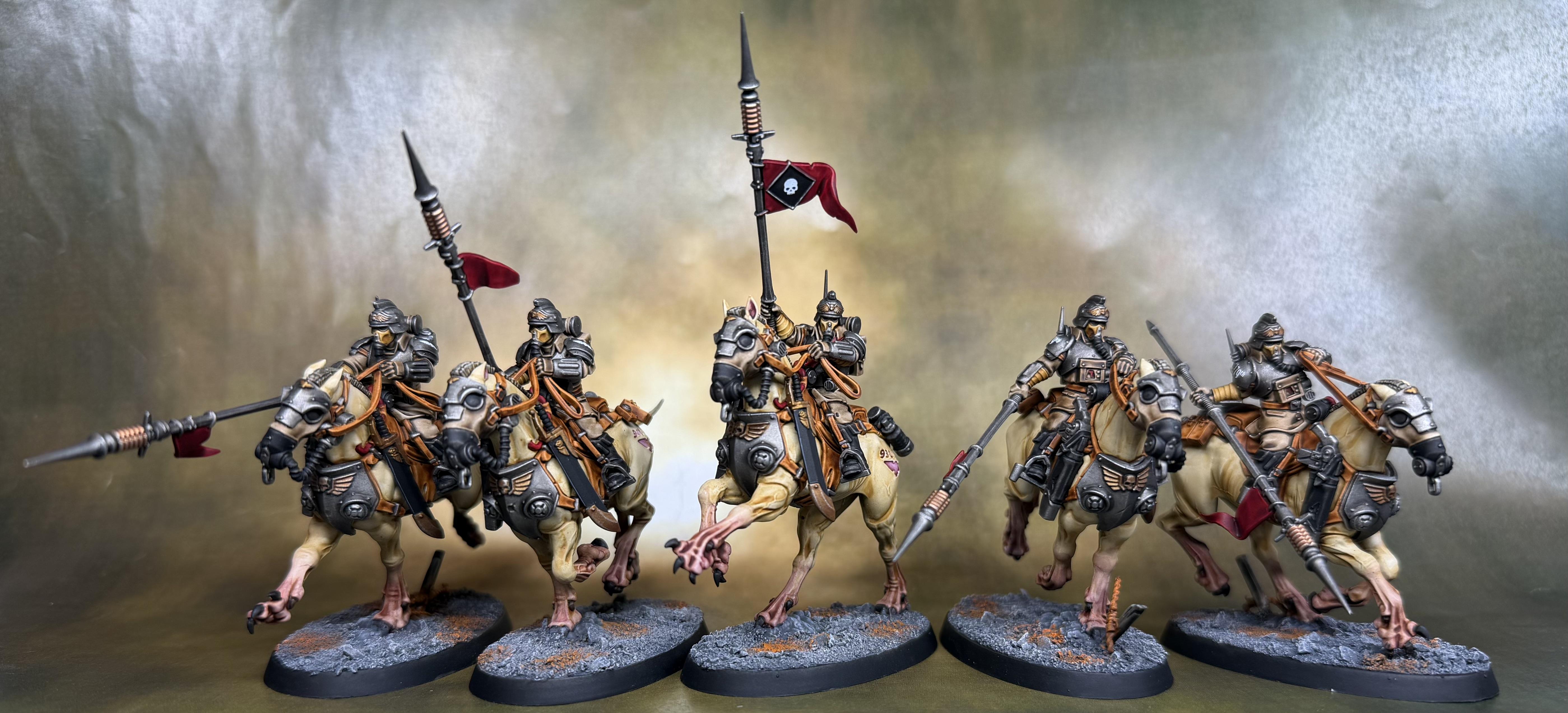 Astra Militarum, Cavalry, Death Korps of Krieg, Death Riders