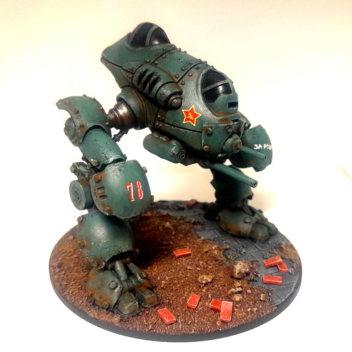 Konflikt47, Soviet Kazak light walker