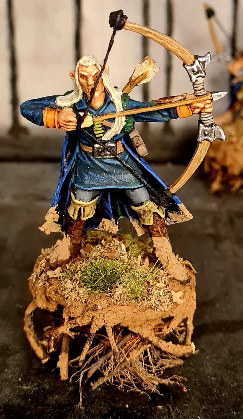 Archers, Bow, Conversion, Elves, Fantasy Battles, From Russia, Infantry, Squad, Technolog, Tehnolog, Warriors