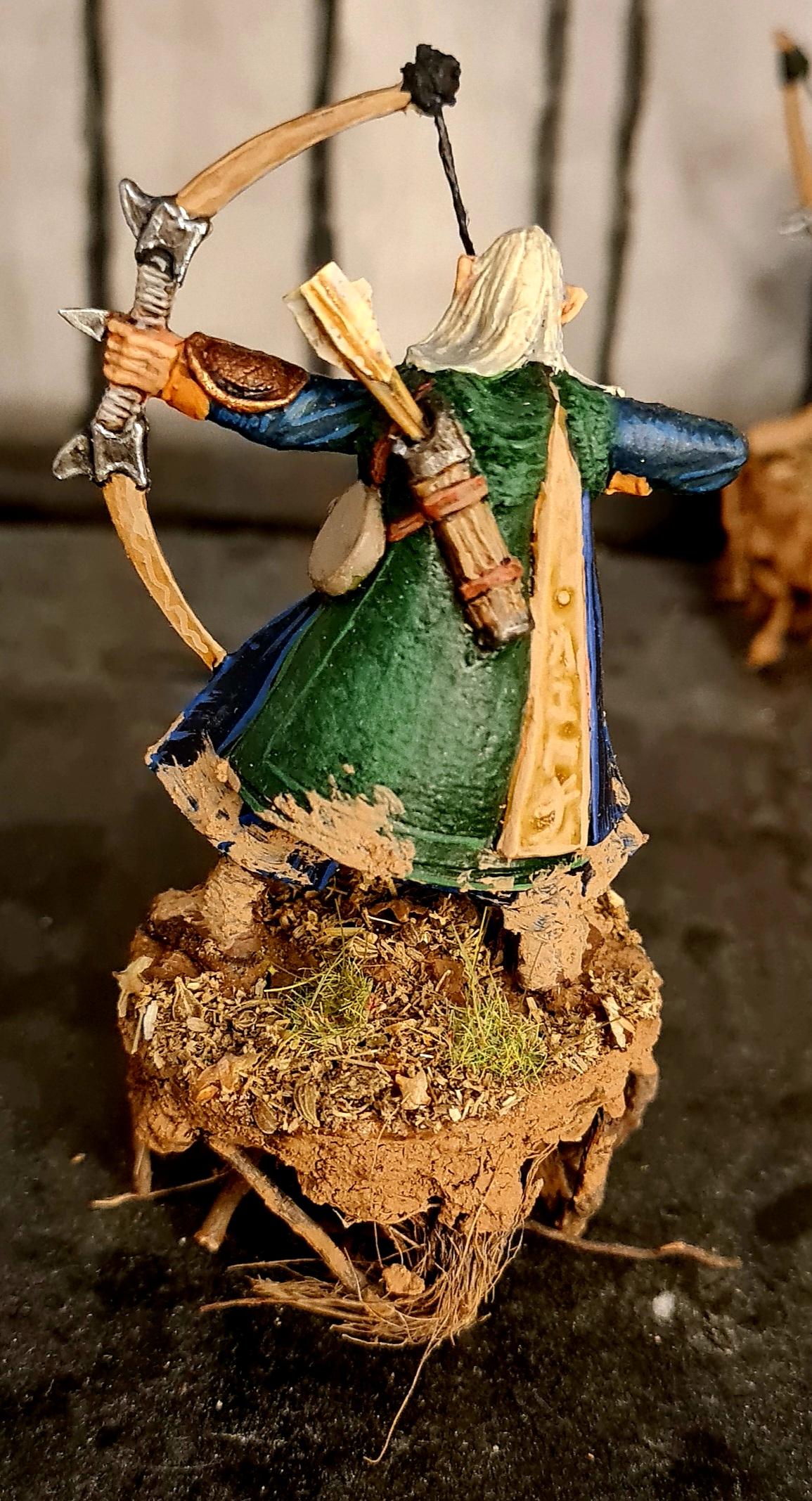 Archers, Bow, Conversion, Elves, Fantasy Battles, From Russia, Infantry, Squad, Technolog, Tehnolog, Warriors