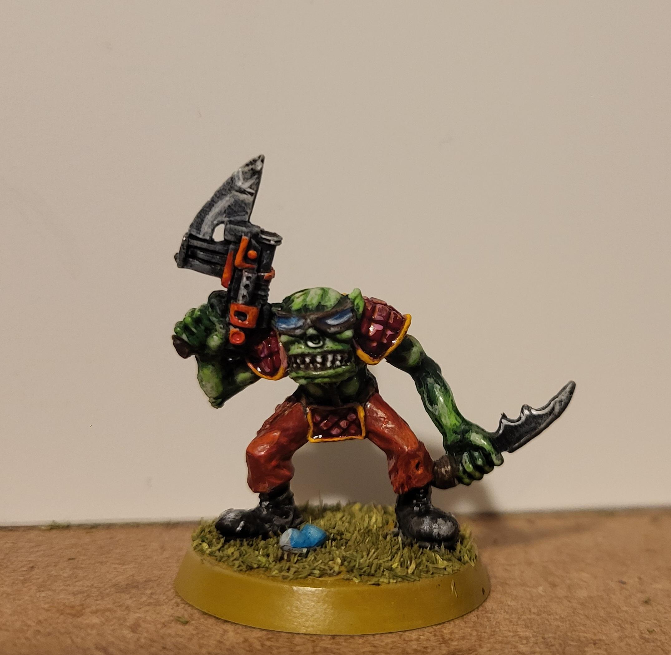 Oldhammer, Orks, Evil Sunz test