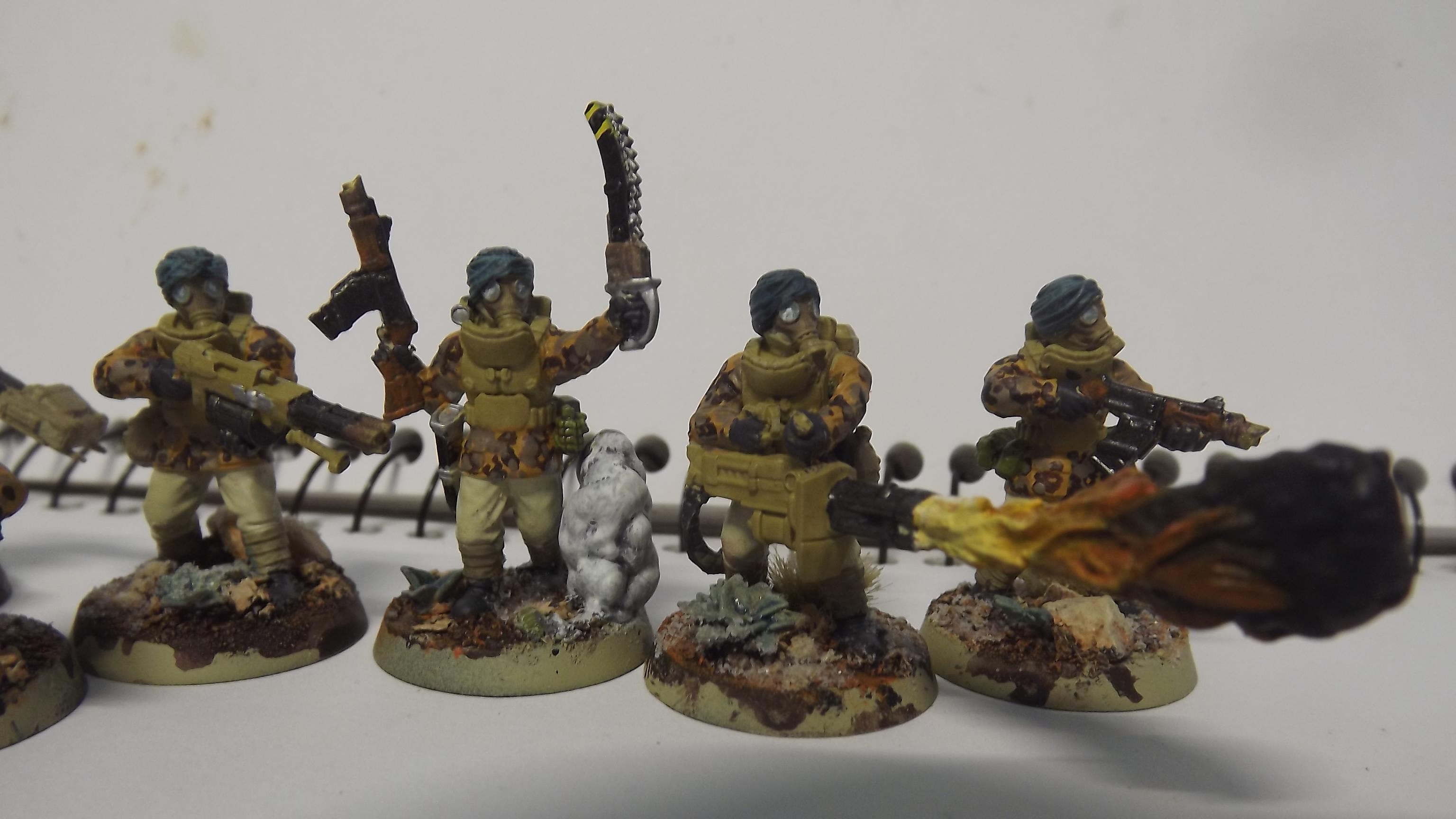 Anvil Industry, Assault Engineers, Carapace Armour, Combat Engineers, Engineers, Heavy Armour, Heavy Flamer, Shotlas, Submachineguns