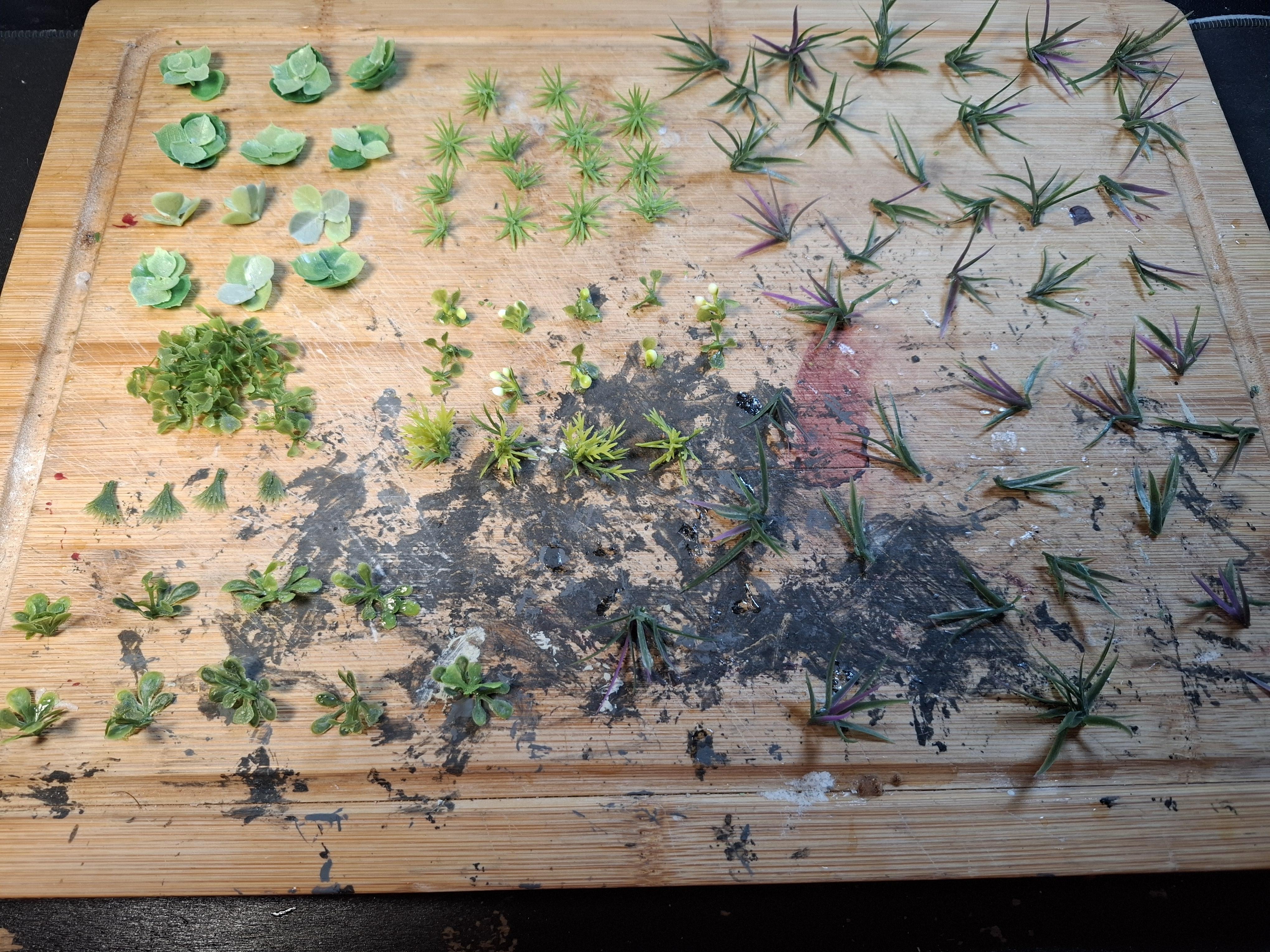 Plants for Tau Sniper Diorama 