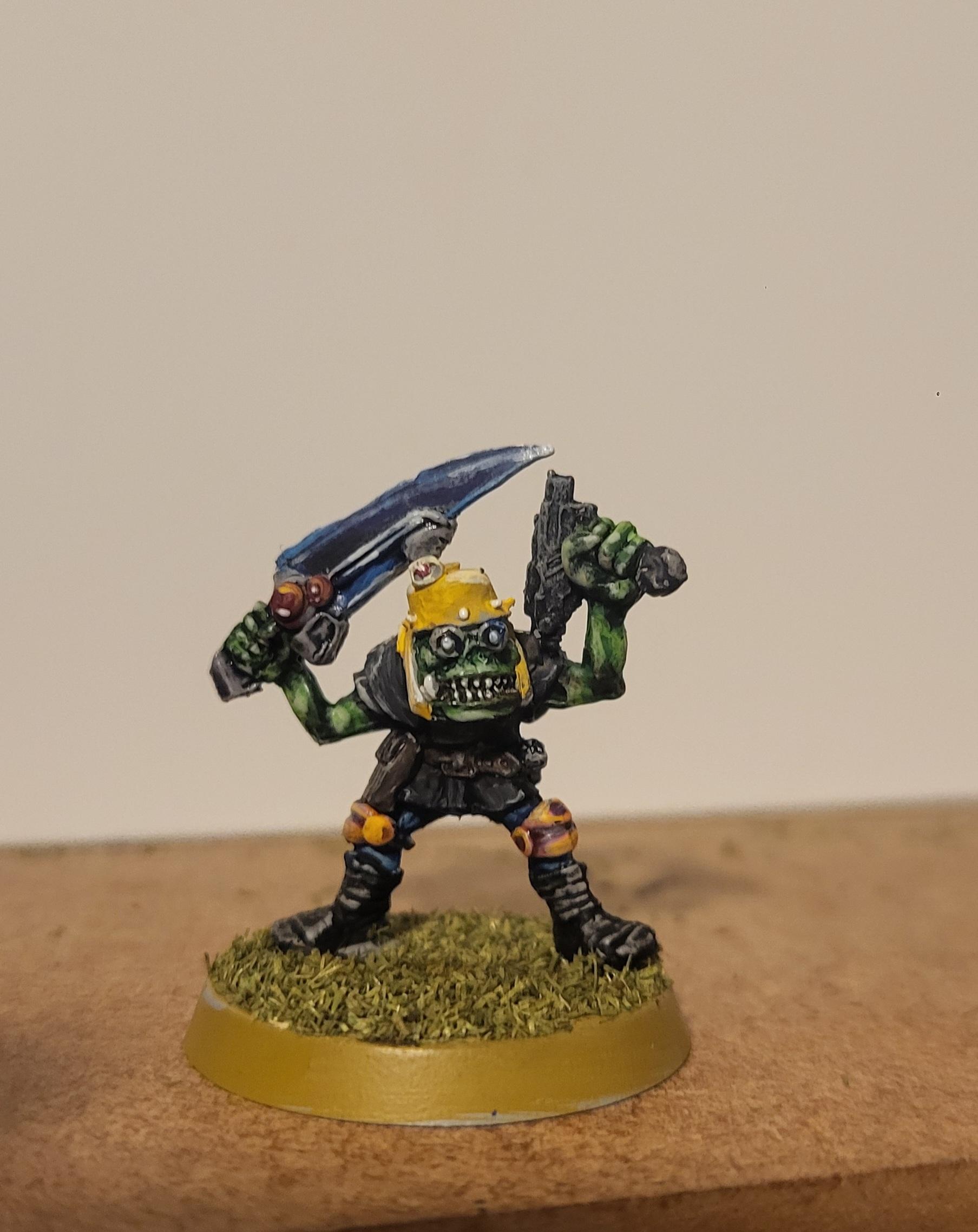 Oldhammer, Orks, Bad Moon Flash Git 