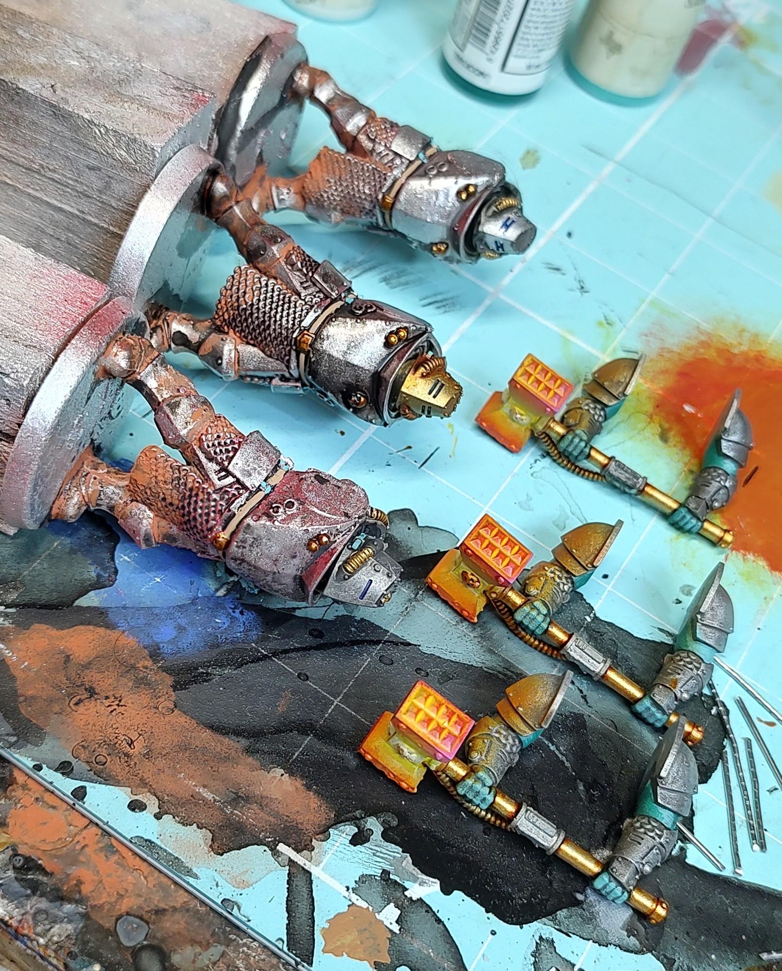 Astra Militarum, Feudal, Imperial Guard, Knights, Ogryns, Palatinate