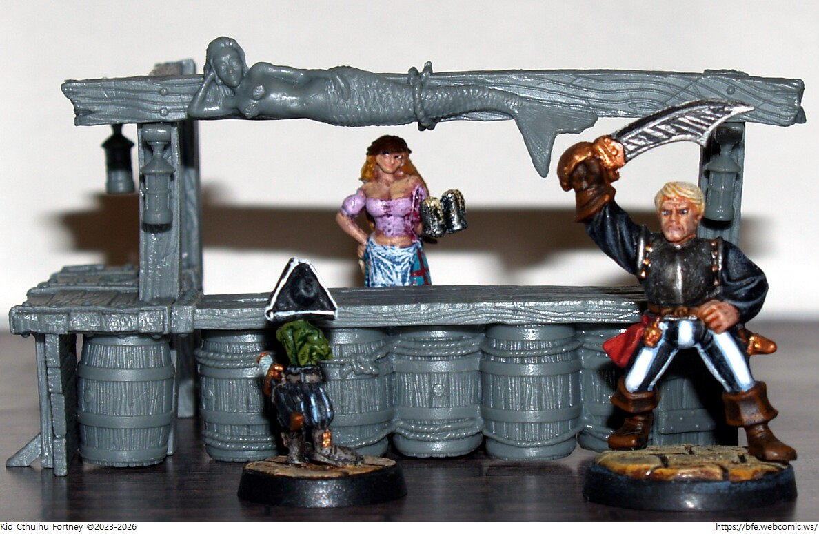 Bar, Bfe, Games Workshop, Hasslefree, Oubliette, Reaper, Tavern, Wizkids, Work In Progress