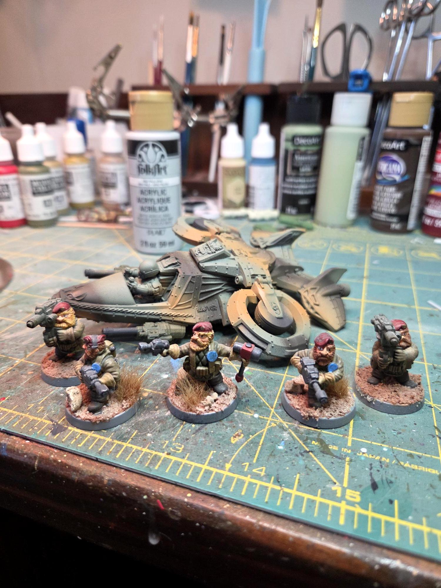 Close Air Support, Infantry Cas, Squats