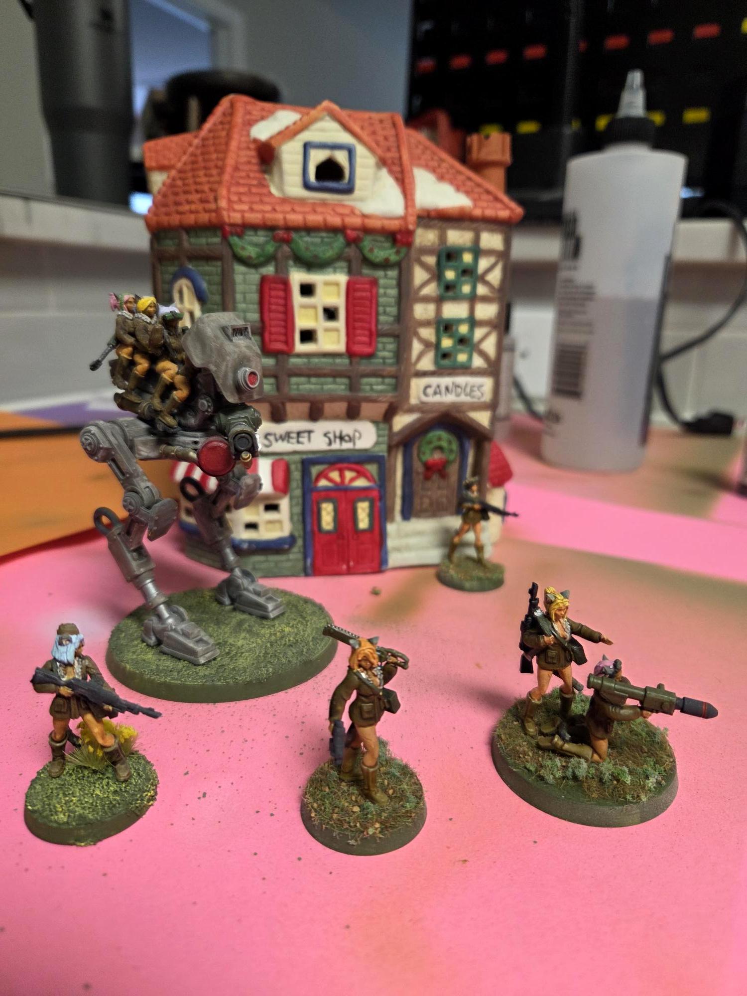 Christmas, Nekomimi, Village, Winterguard