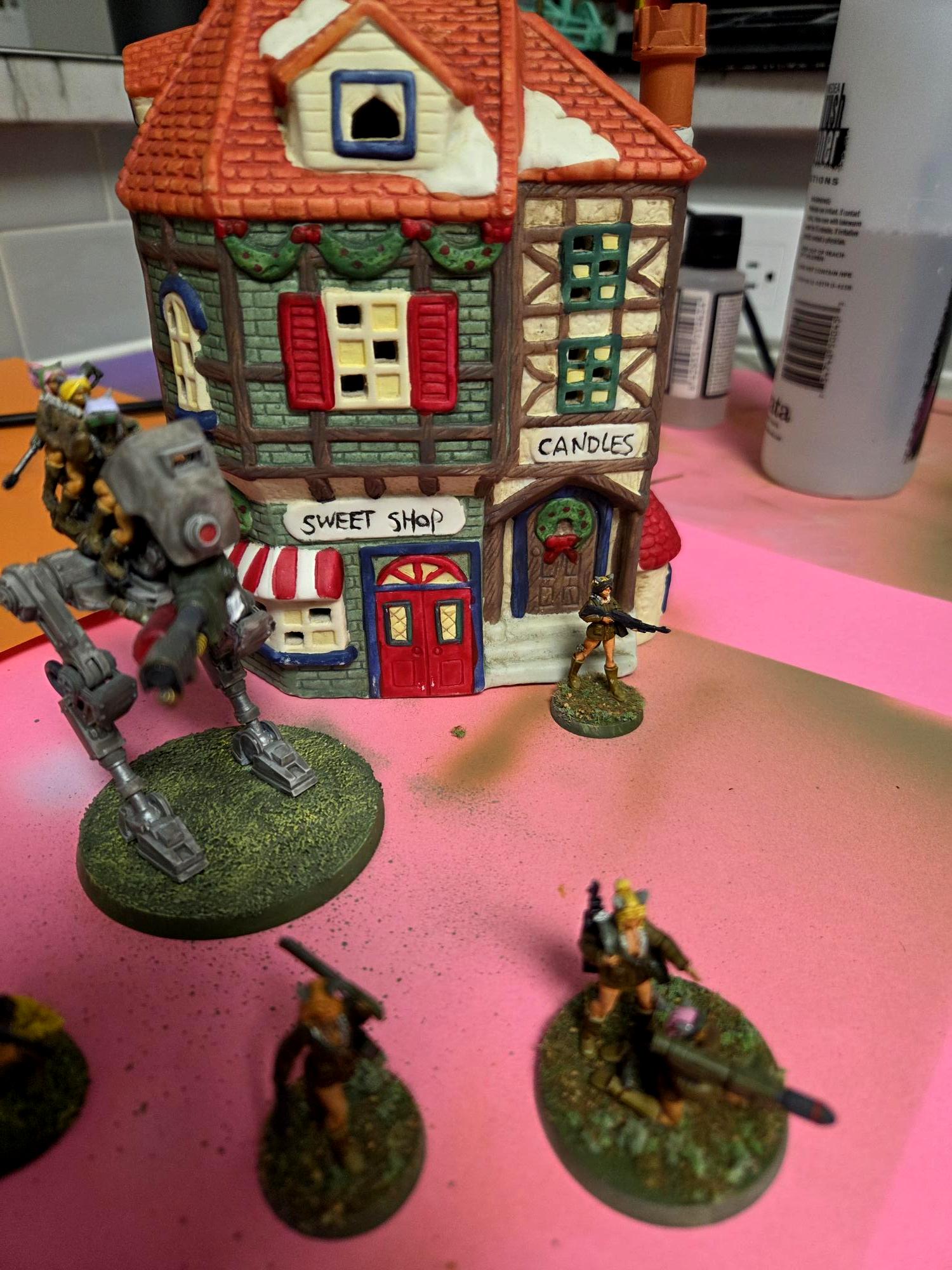 Christmas, Nekomimi, Village, Winterguard