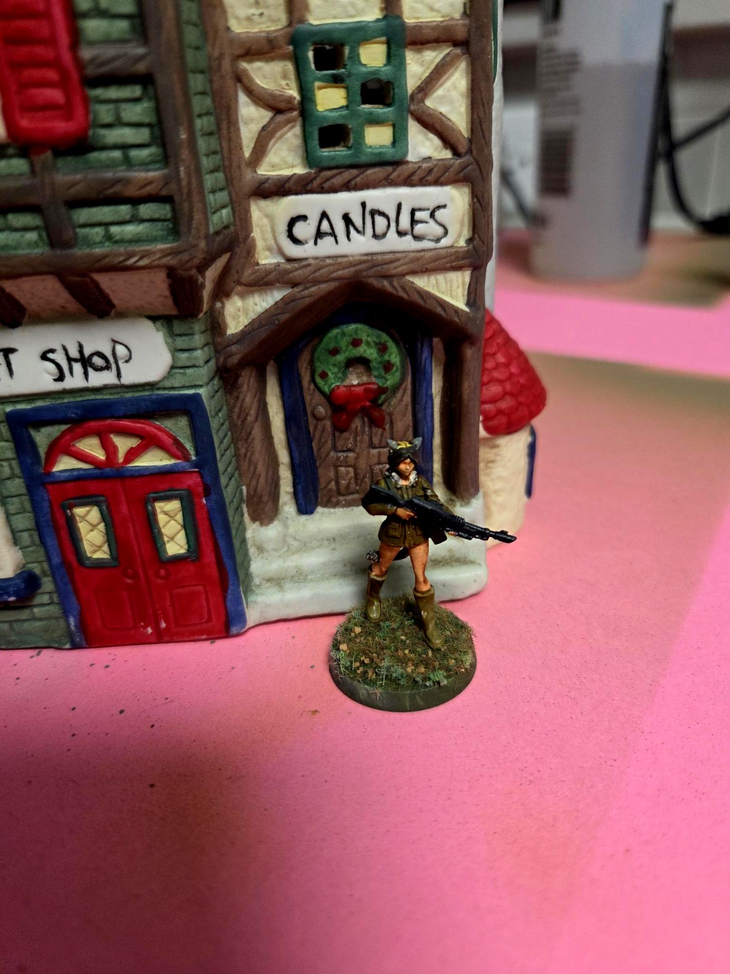 Christmas, Nekomimi, Village, Winterguard