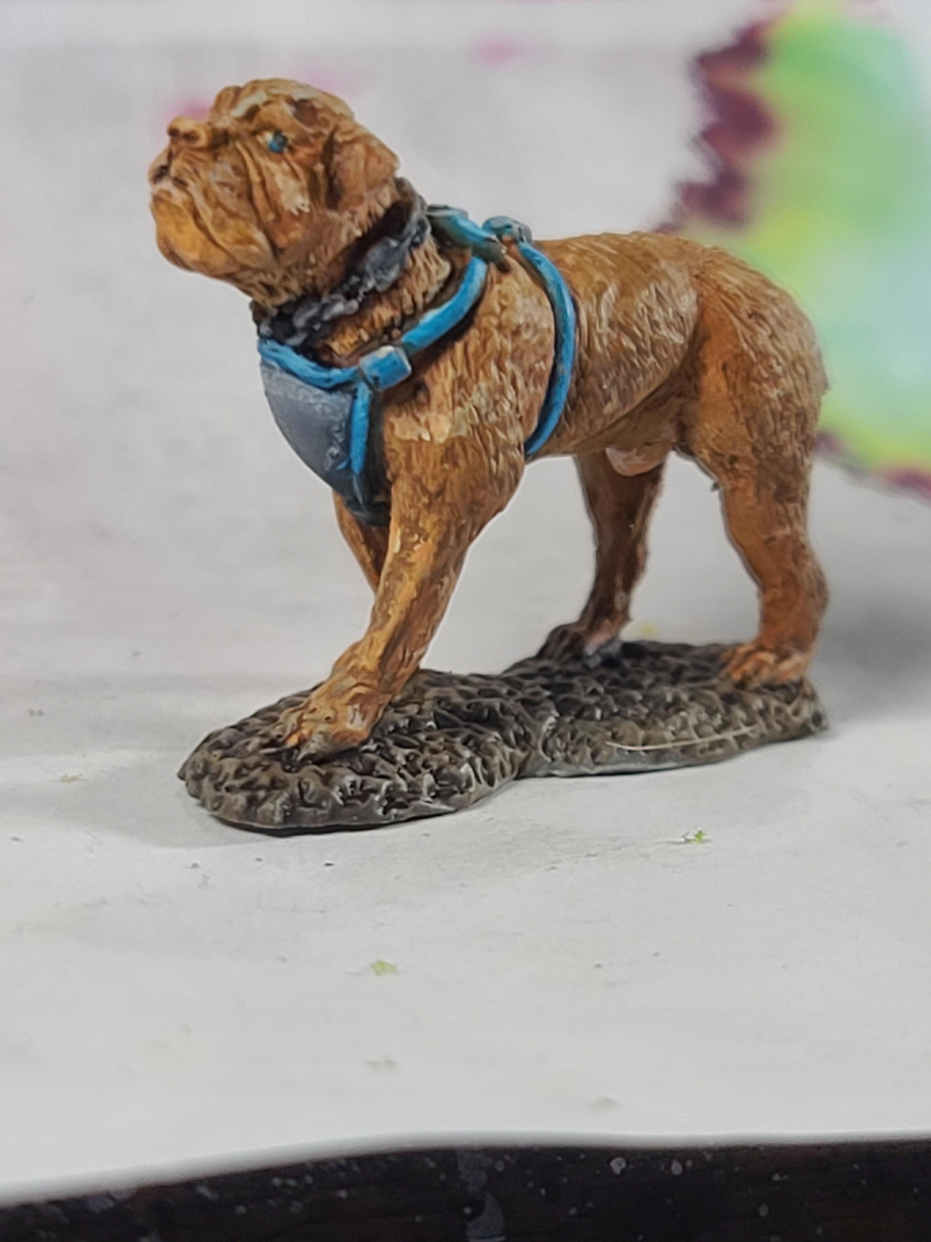 Dungeons And Dragons, Mastiff, Reaper Miniatures, War Dog, Warhammer Fantasy