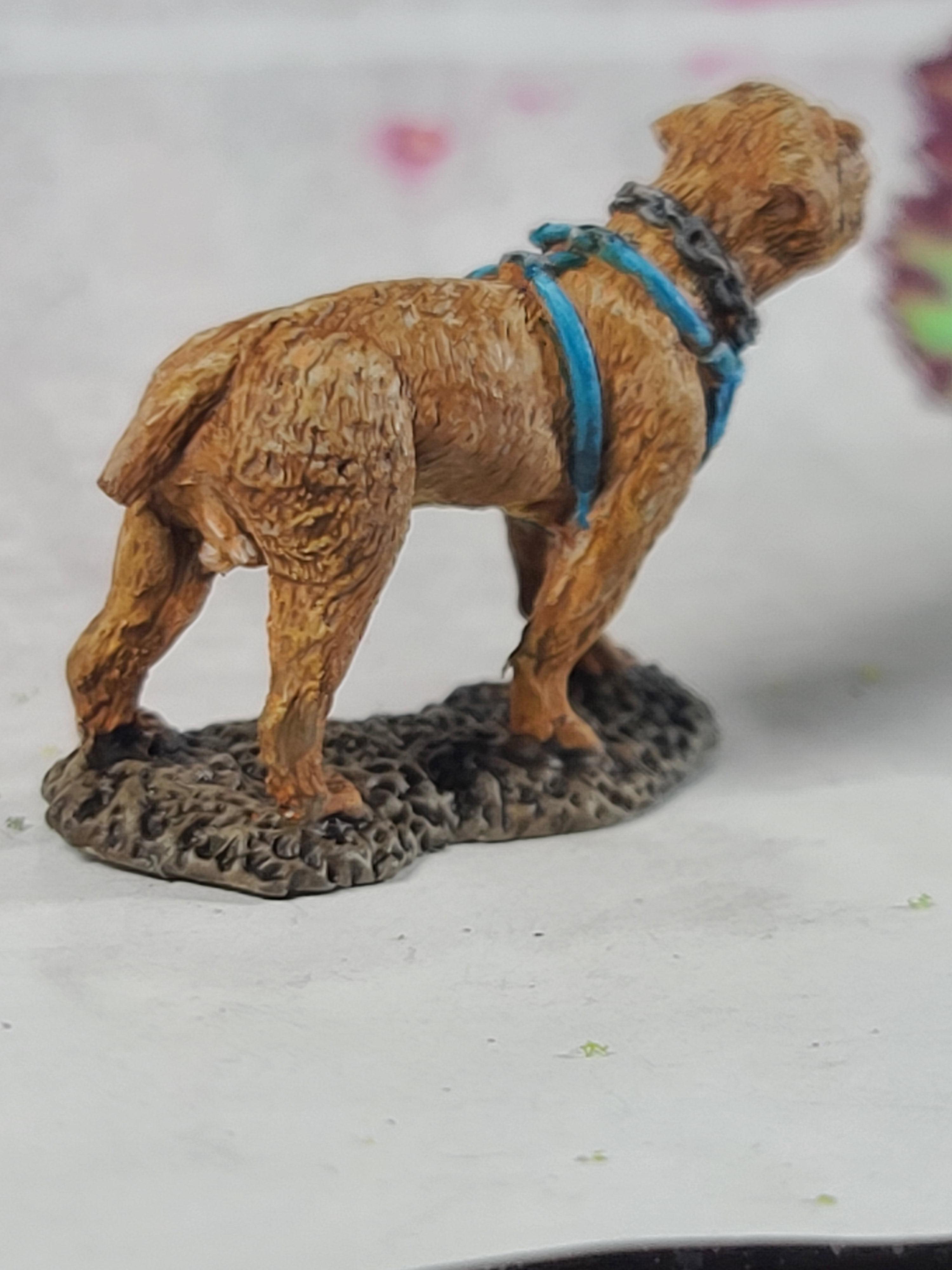 Dungeons And Dragons, Mastiff, Reaper Miniatures, War Dog, Warhammer Fantasy