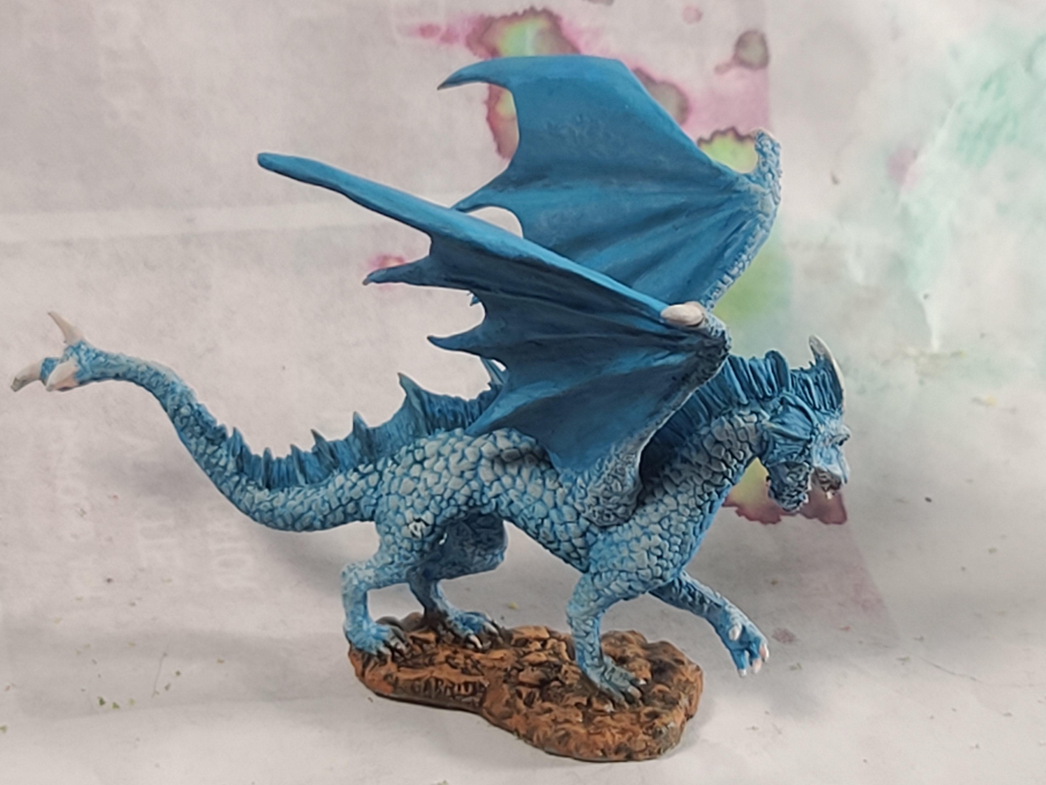 Dragon, Dungeons And Dragons, Ice Dragon, Reaper Miniatures, Warhammer Fantasy