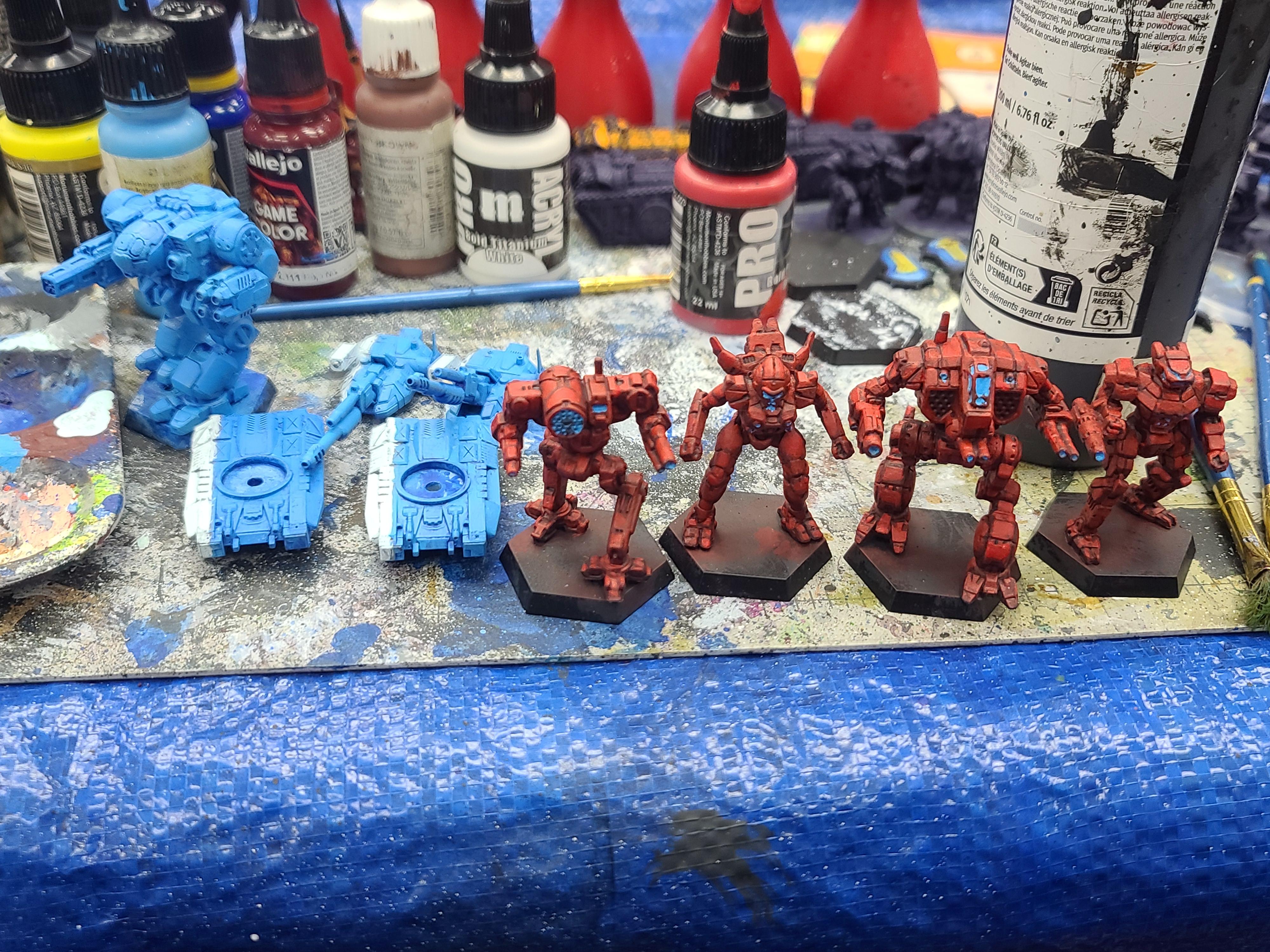 Afterdark Prints, Avatar, Battletech, Catalyst Game Labs, Chimera, Davion Guard, Draconis Combine, Iron Cheetah, Lyran Guard, Mech, Panther, Rommel Howitzer, Sir Mortimer Bombito, Venom