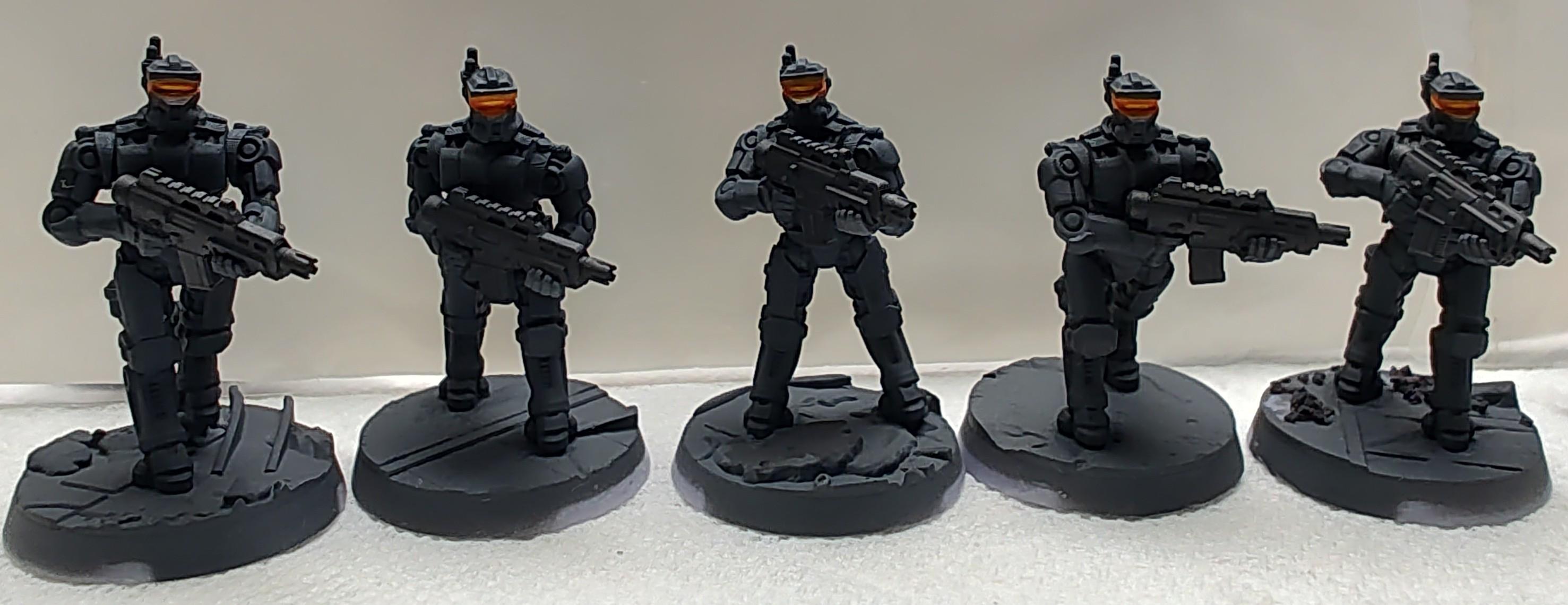 3d Printed, Hdf, Helghast, Human Defense Force, One Page Rules, Opr, Resin, The Makers Cult, Ug, Universal Guard
