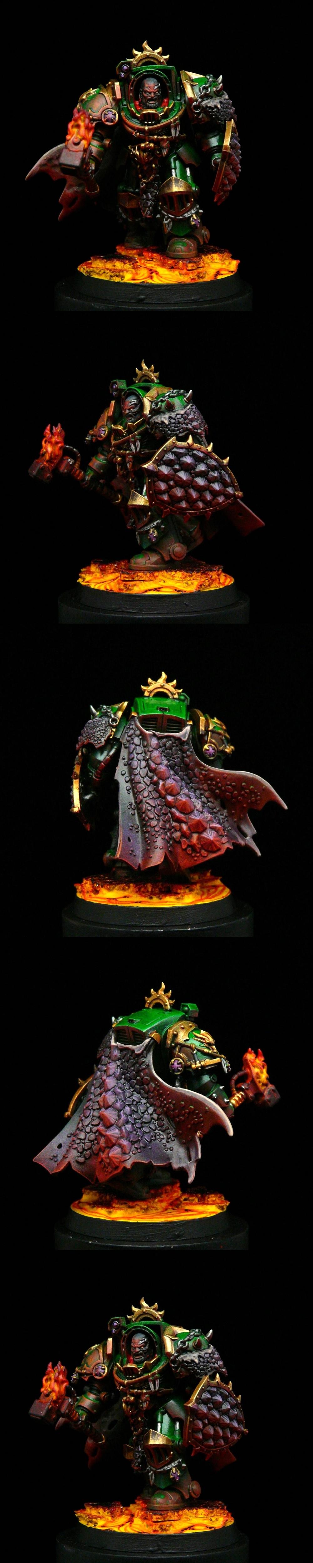 Adeptus Astartes, Fire Drake, Kitbash, Primaris, Salamanders, Space Marines