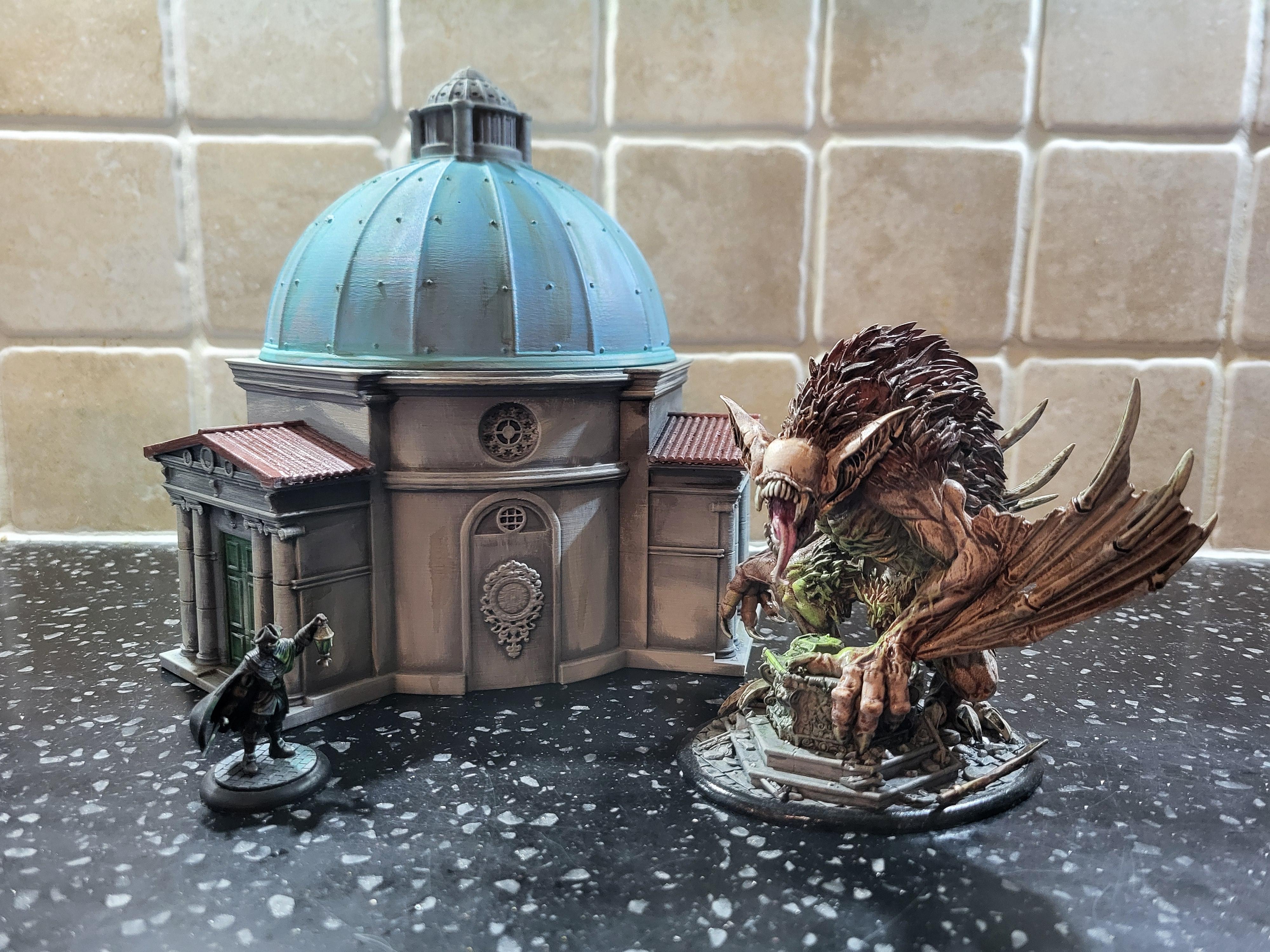 Church, Terrain, Chiesa scale shot 