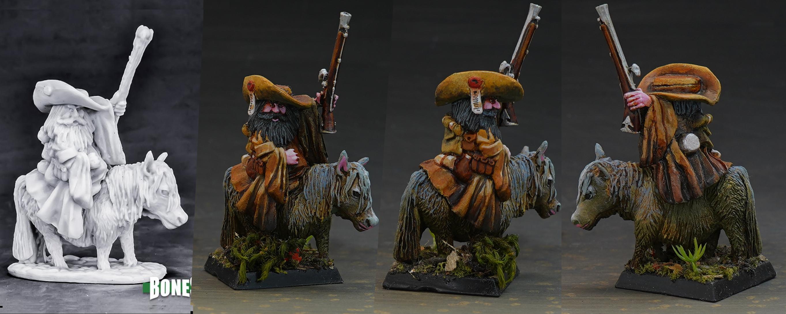 Dwarves, Gun, Mounted, Mounted Battle Mage, Mule, Pony, Reaper, Reaper Bones, Warriors