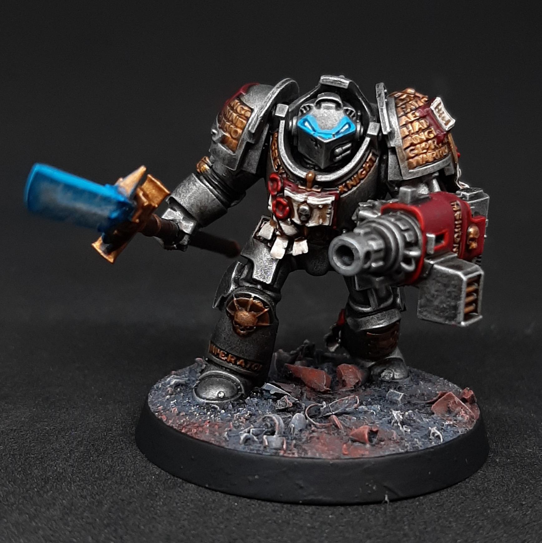 1, Challenge, Combat Patrol, Gray, Grey, Halberds, Knights, Million, Miniatures, One, Terminator Armor