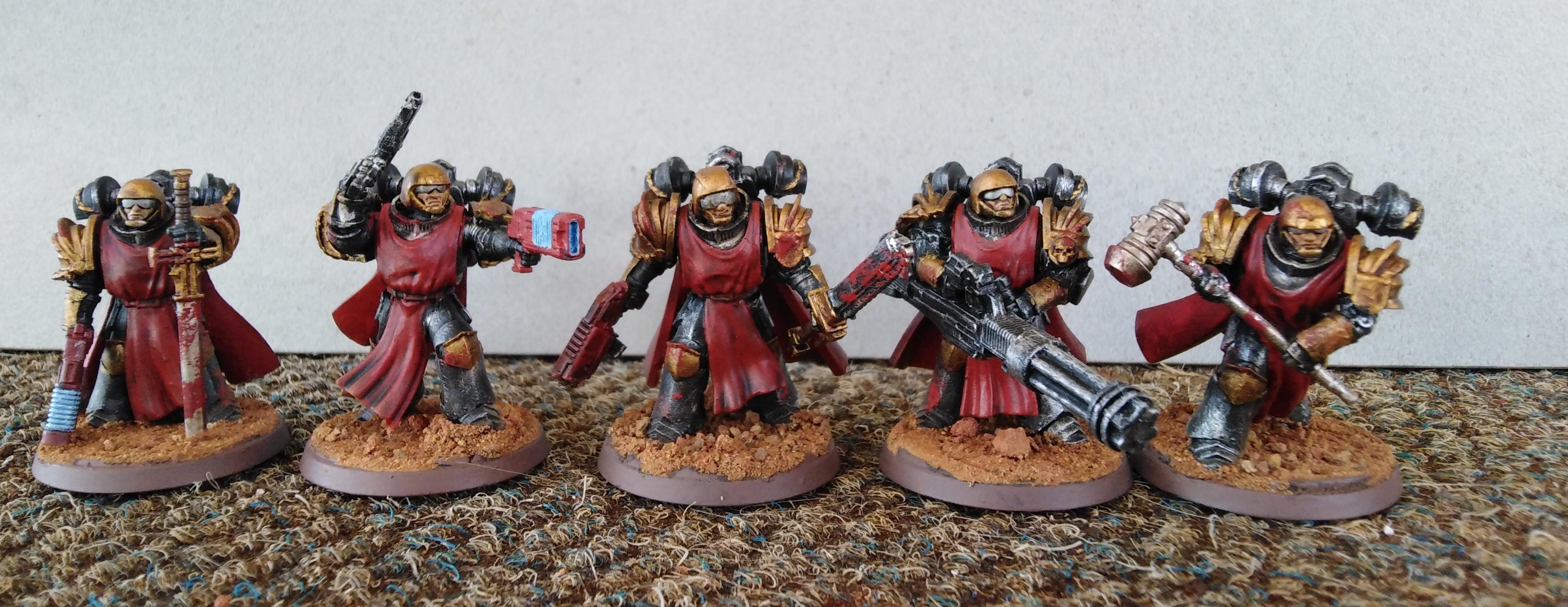 Horus Heresy, Space Marines, Thunder Warriors, Unification Wars