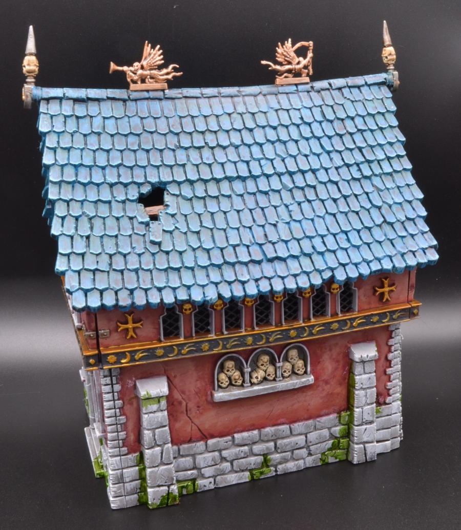 Chapel, Empire, Fortified Manor, Terrain, Walls, Warhammer Fantasy